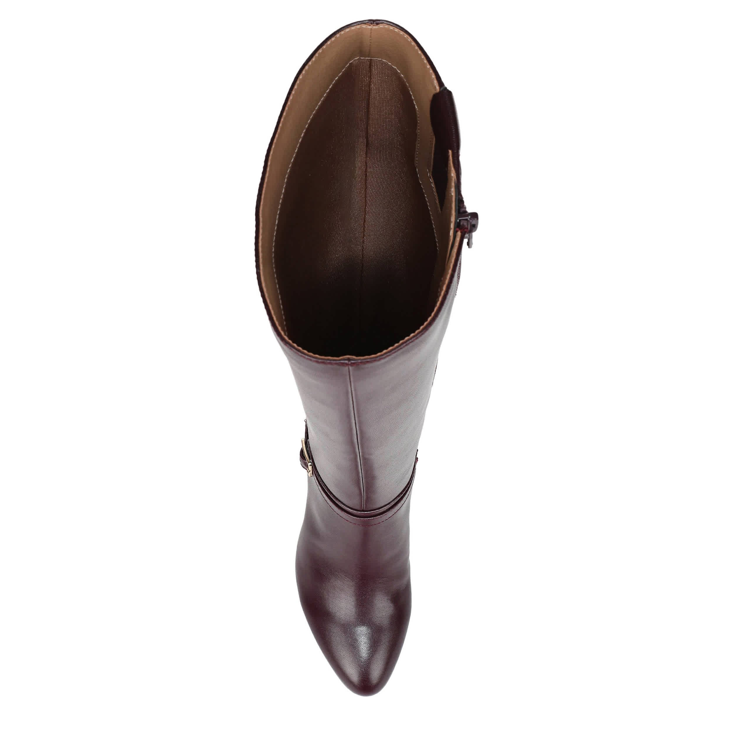 LIFESTRIDE-WOMENS GLENORE DRESS BOOT-CHOCOLATE & 