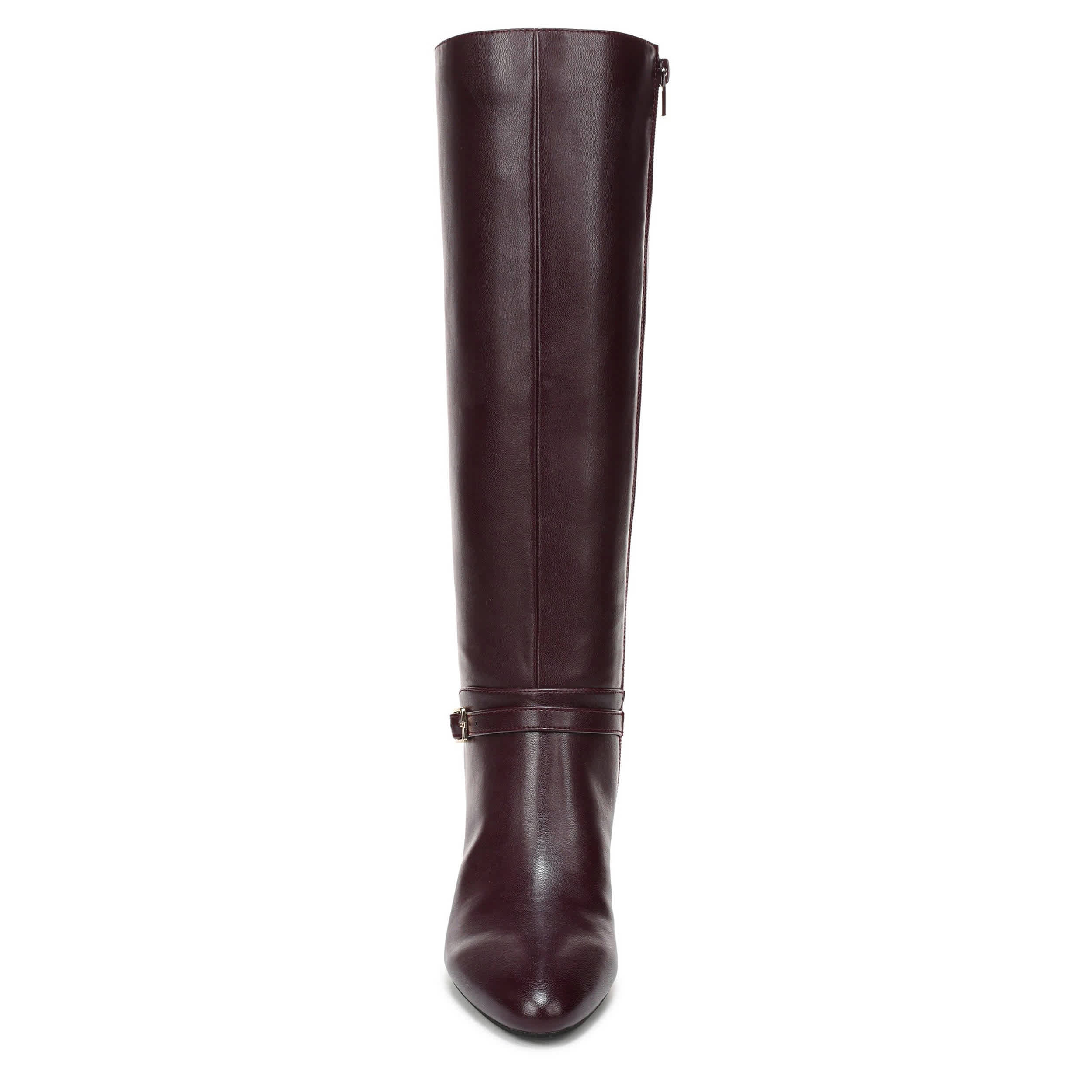 LIFESTRIDE-WOMENS GLENORE DRESS BOOT WIDE SHAFT-CHOCOLATE & 