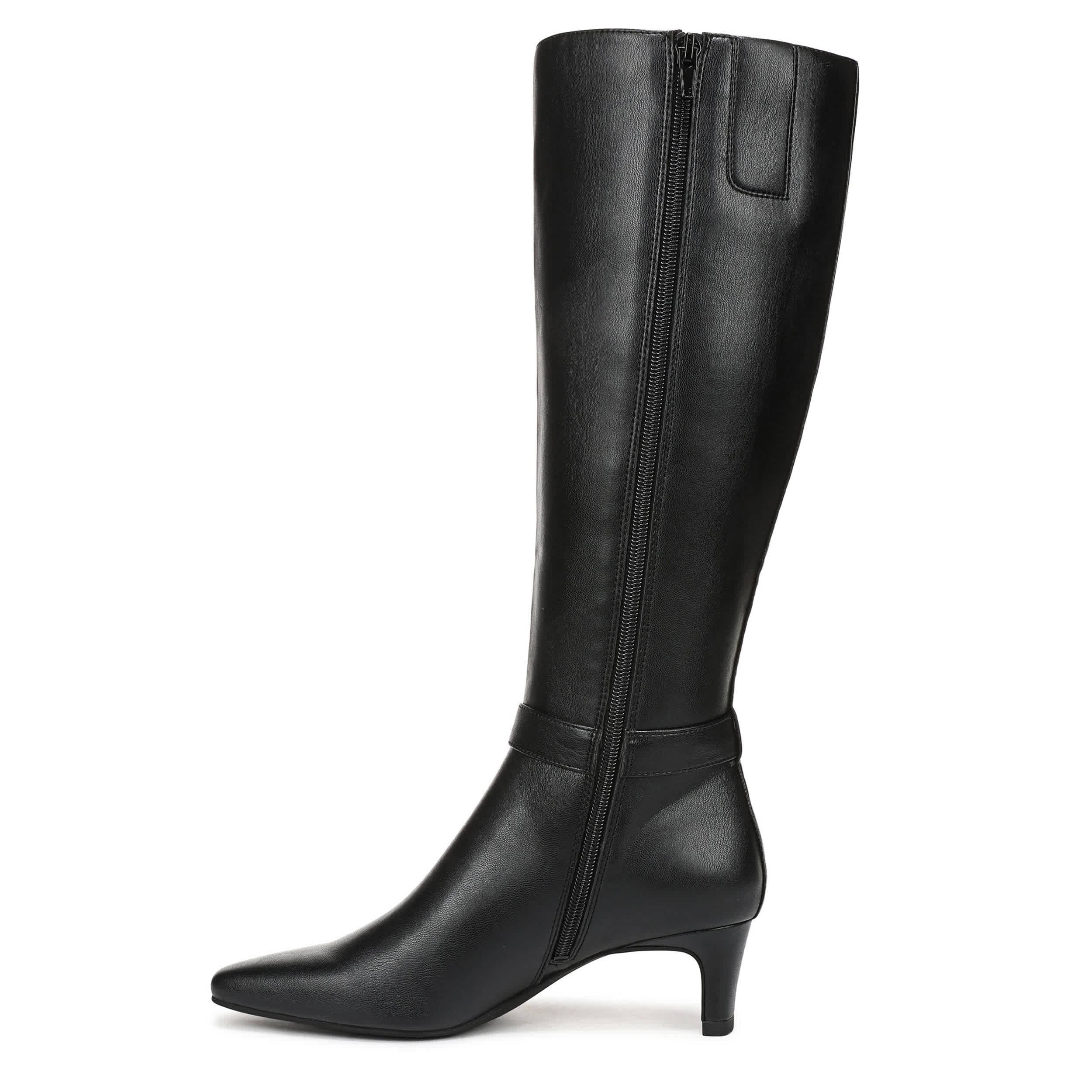 LIFESTRIDE-WOMENS FARIS TALL DRESS BOOT-BLACK & 