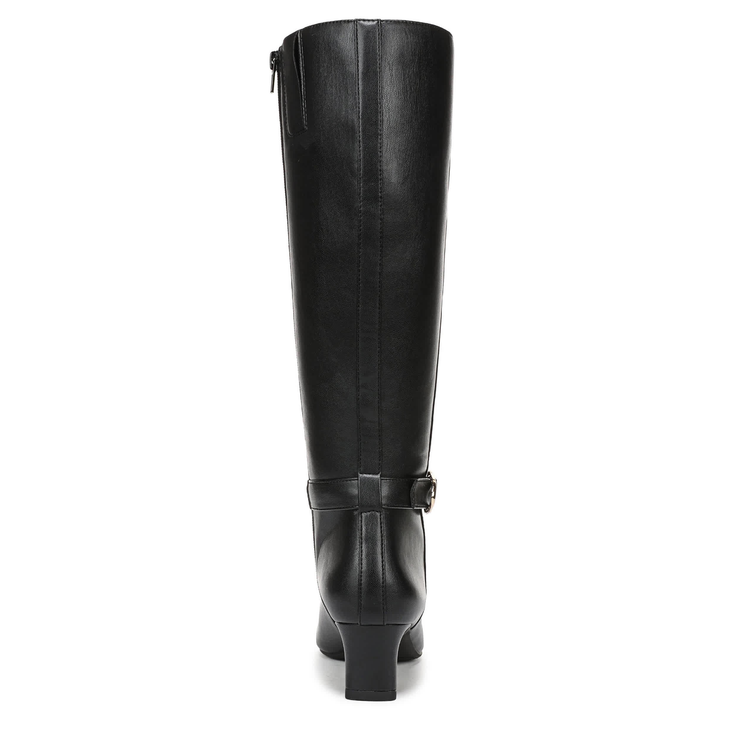 LIFESTRIDE-WOMENS FARIS TALL DRESS BOOT-BLACK & 