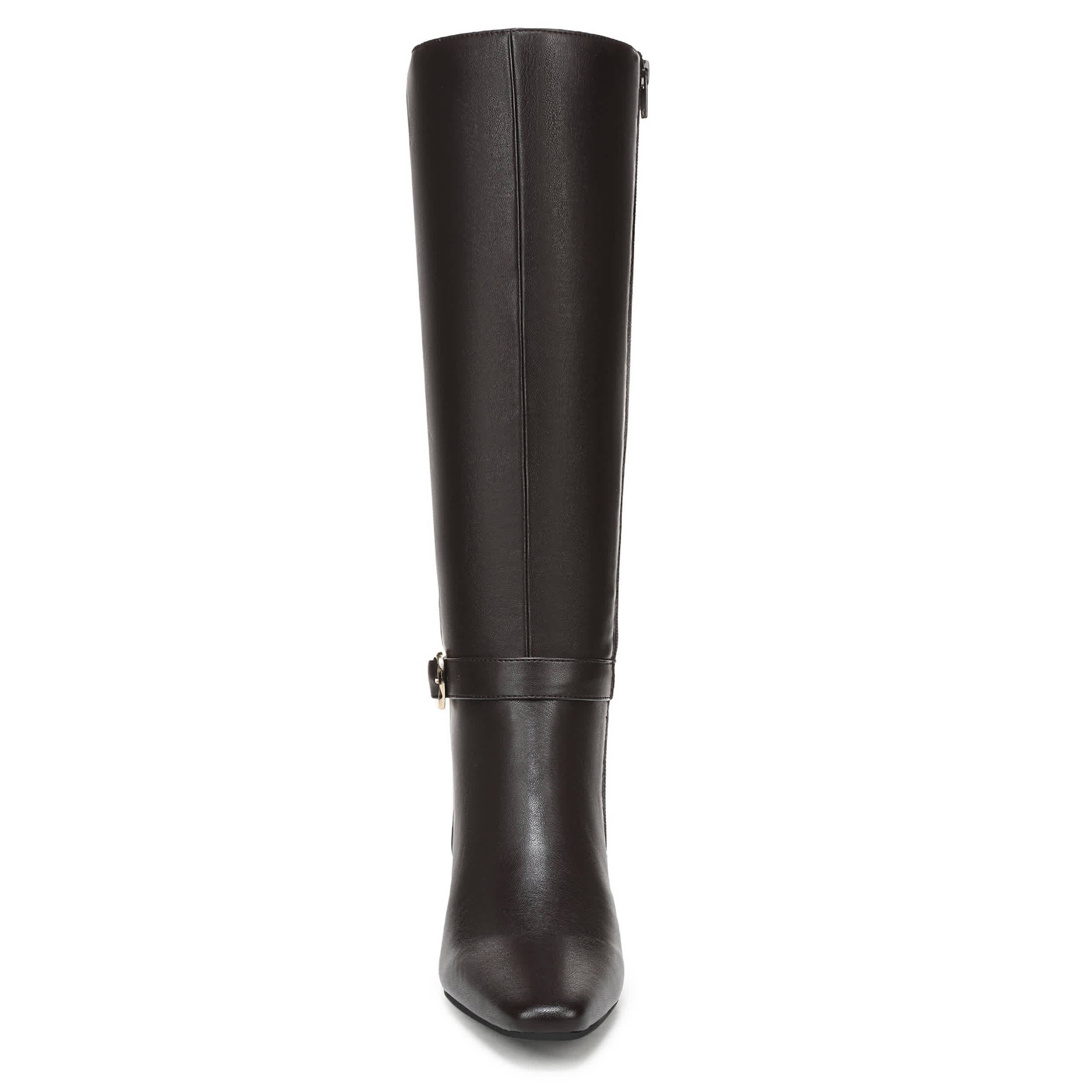 LIFESTRIDE-WOMENS FARIS TALL DRESS BOOT-CHOCOLATE & 