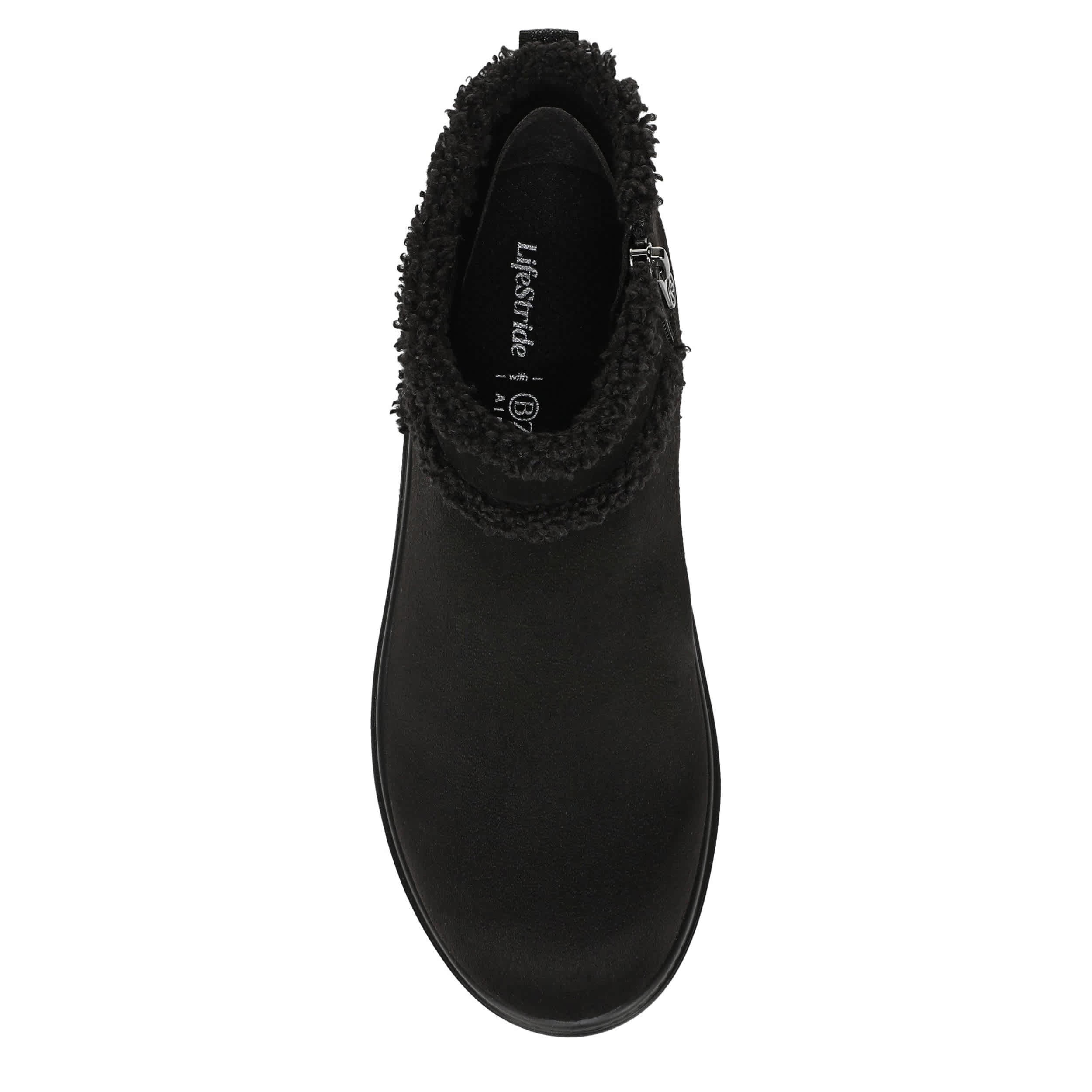 LIFESTRIDE-WOMENS BIRCH BOOT-BLACK & 