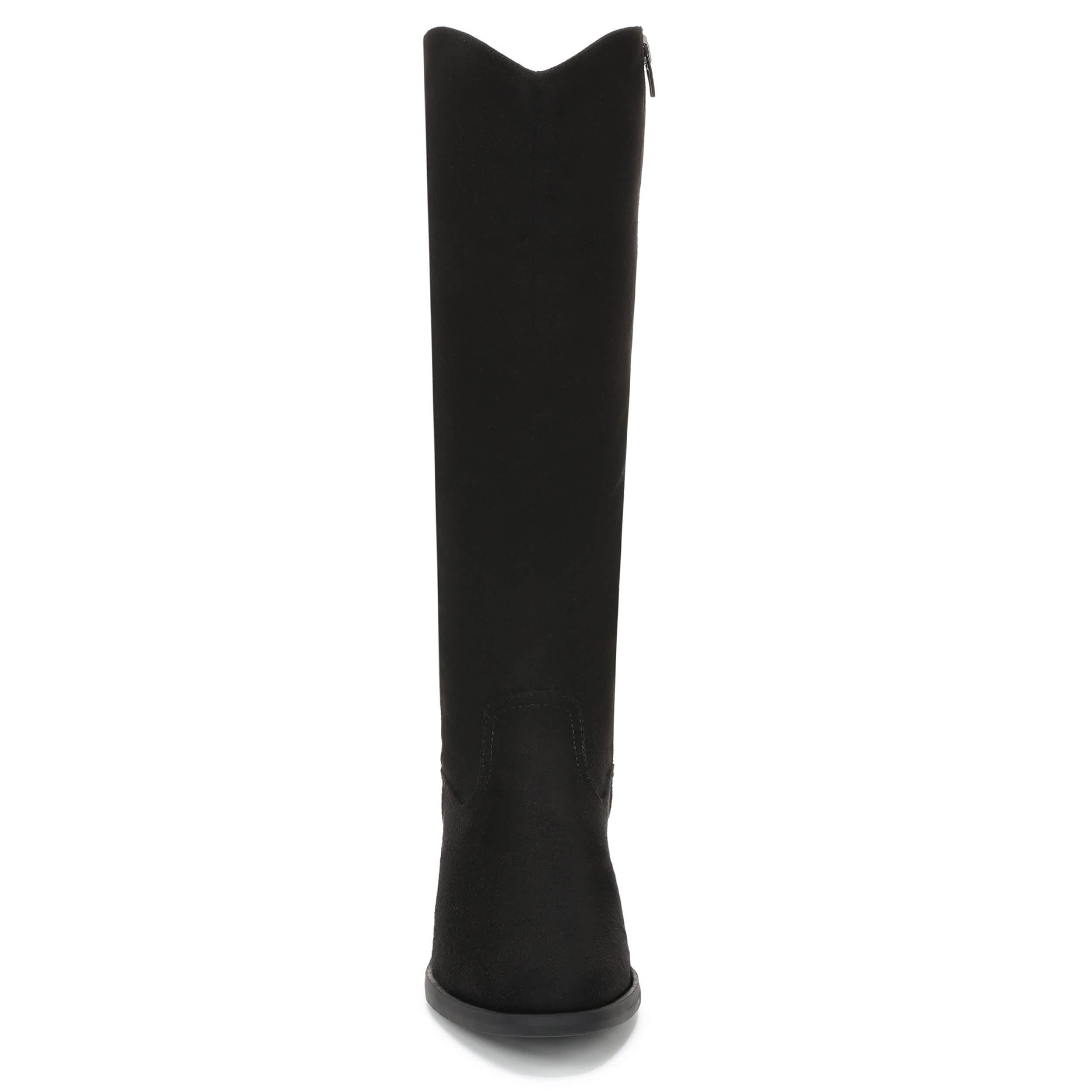 LIFESTRIDE-WOMENS JOLIET TALL BOOT WIDE SHAFT-BLACK & 