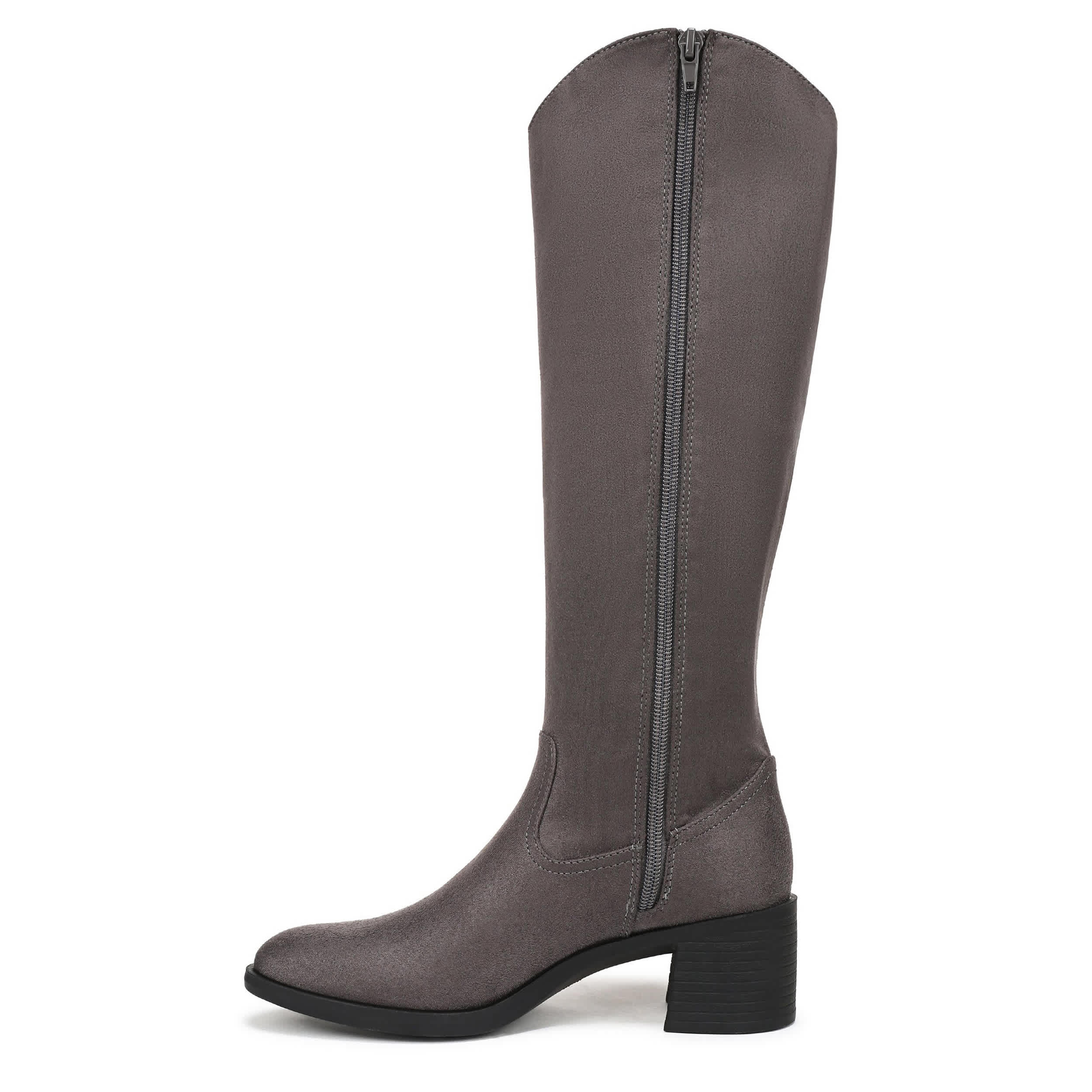 LIFESTRIDE-WOMENS JOLIET TALL BOOT-GREY & 
