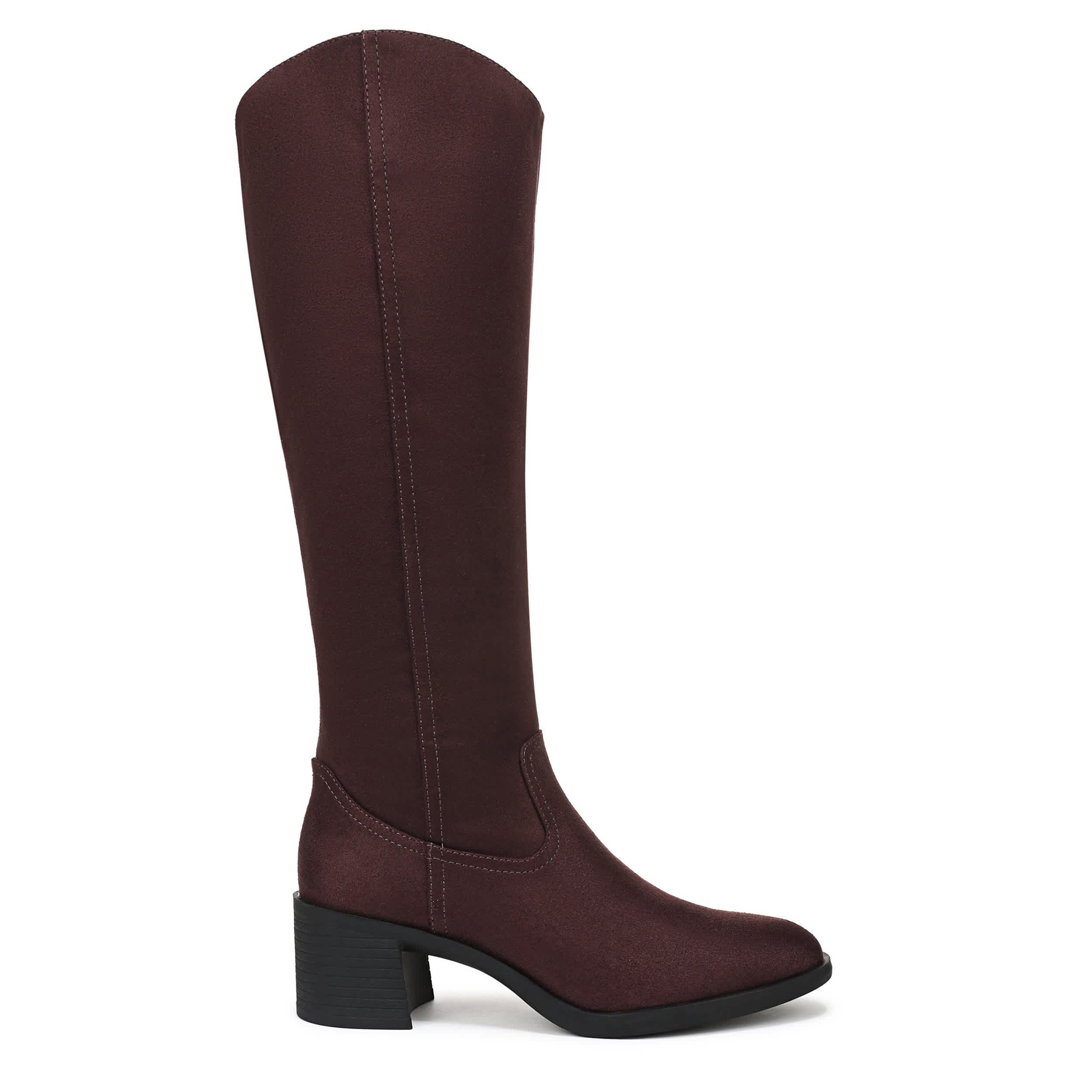 LIFESTRIDE-WOMENS JOLIET TALL BOOT-CHOCOLATE & 