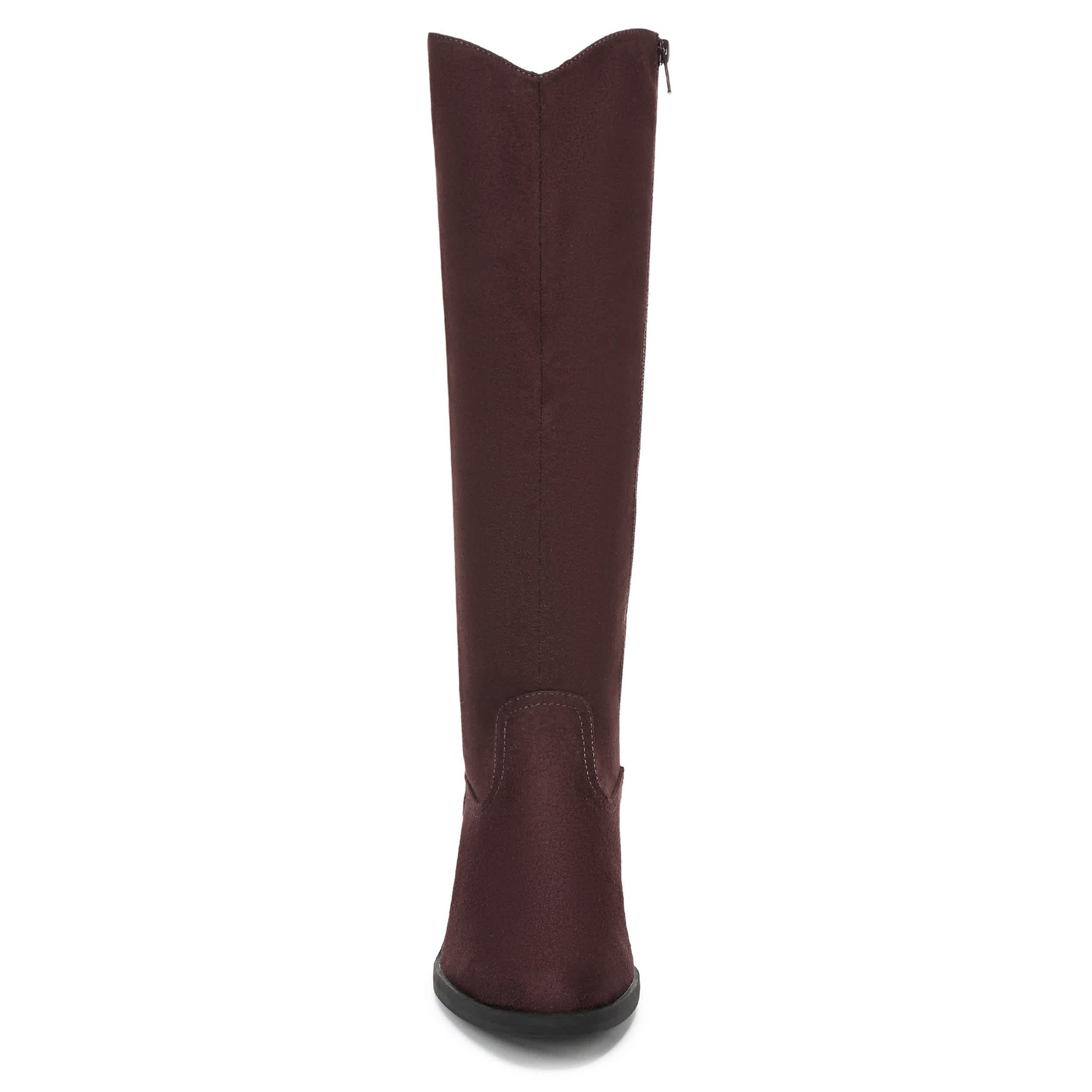 LIFESTRIDE-WOMENS JOLIET TALL BOOT-CHOCOLATE & 