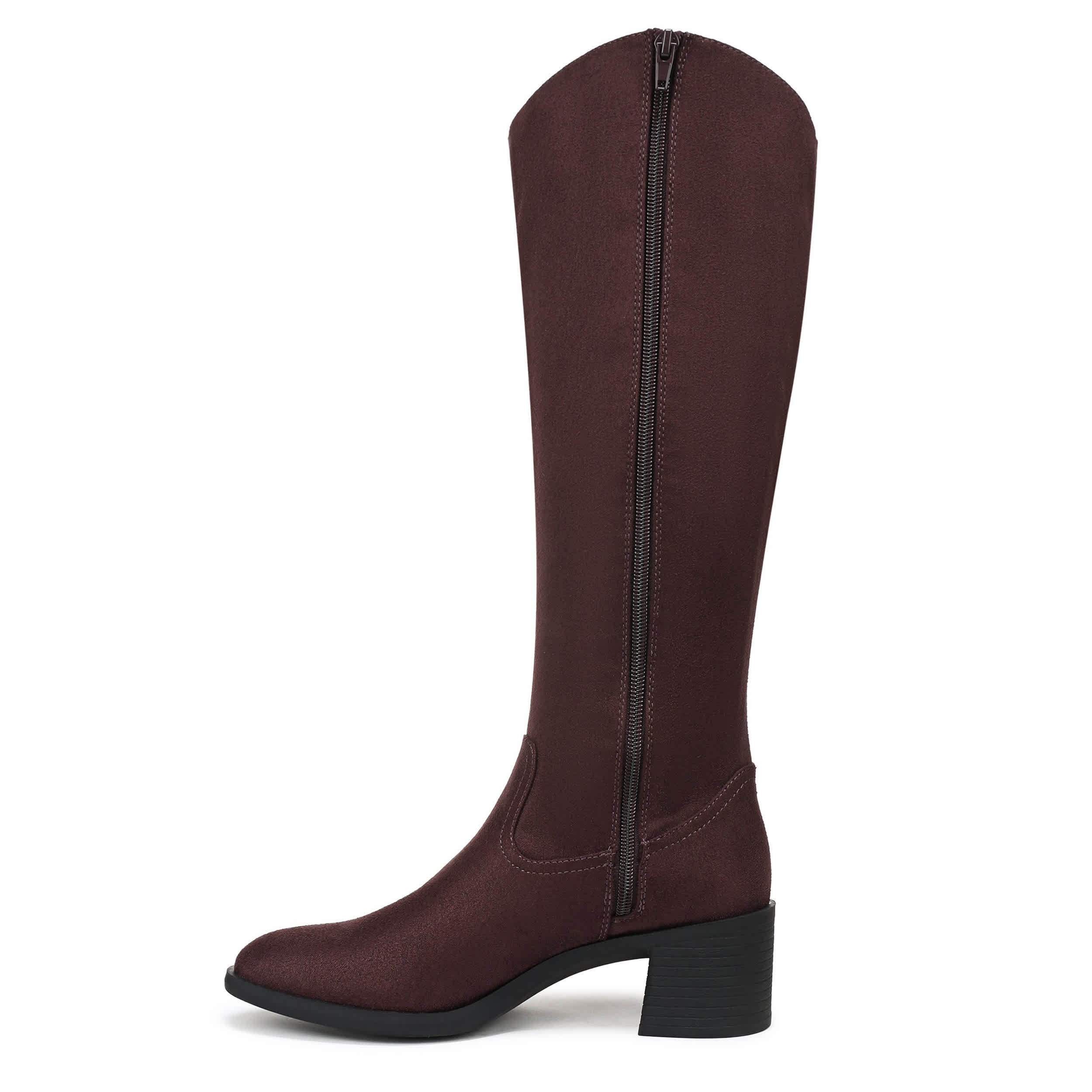 LIFESTRIDE-WOMENS JOLIET TALL BOOT-CHOCOLATE & 