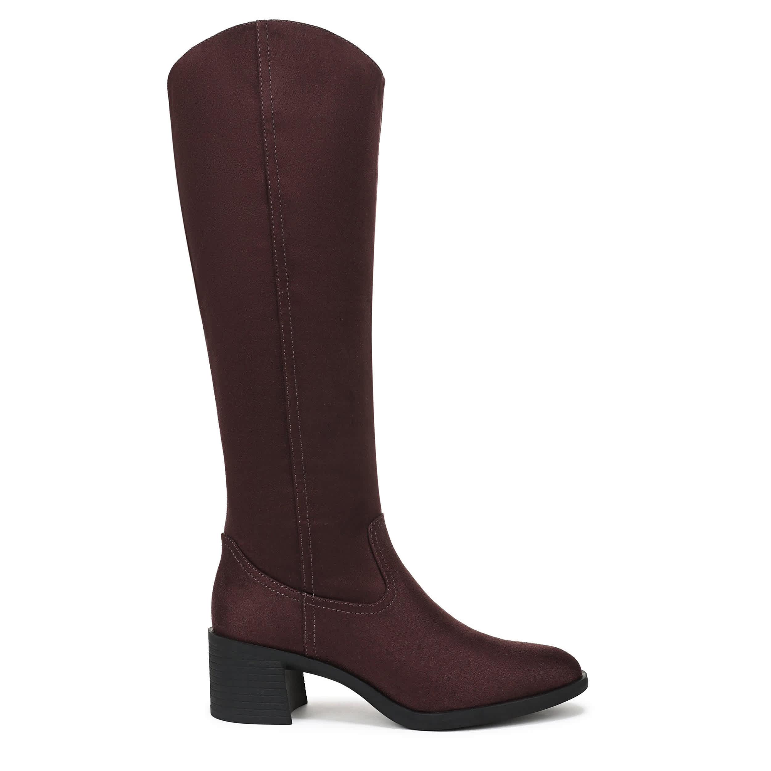 LIFESTRIDE-WOMENS JOLIET TALL BOOT WIDE SHAFT-GREY & 