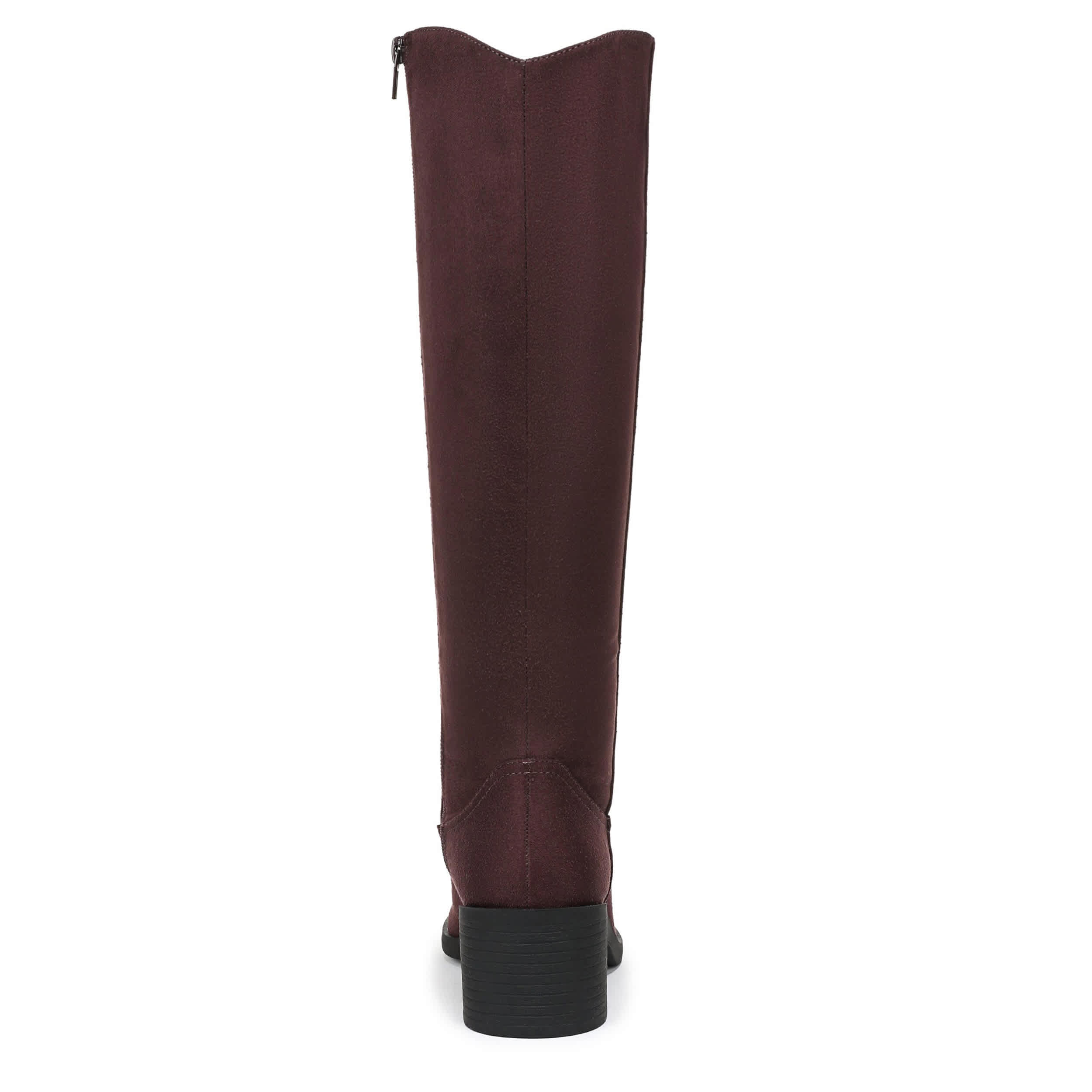 LIFESTRIDE-WOMENS JOLIET TALL BOOT WIDE SHAFT-GREY & 