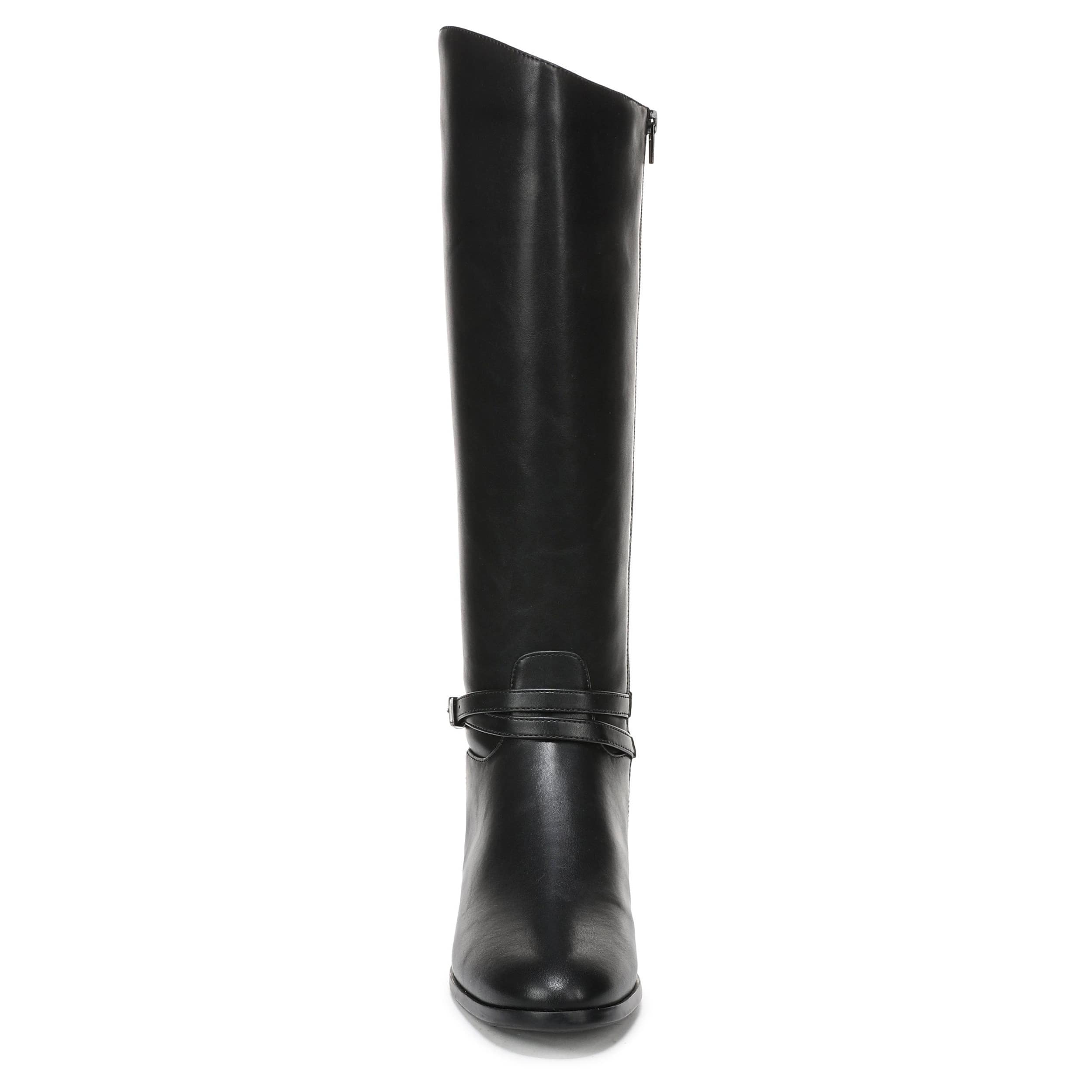 LIFESTRIDE-WOMENS SCOUT TALL BOOT WIDE SHAFT-BLACK & 