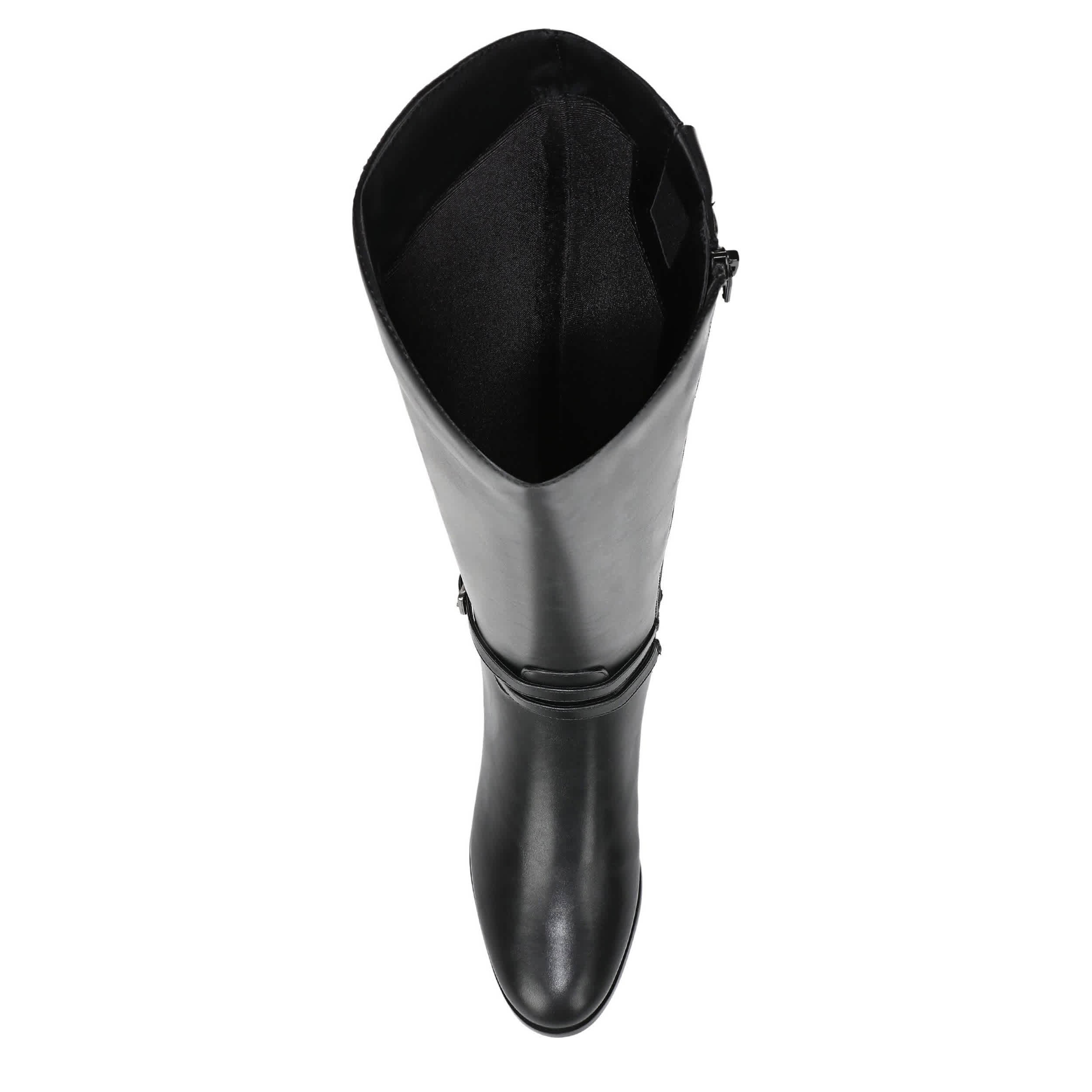 LIFESTRIDE-WOMENS SCOUT TALL BOOT WIDE SHAFT-BLACK & 