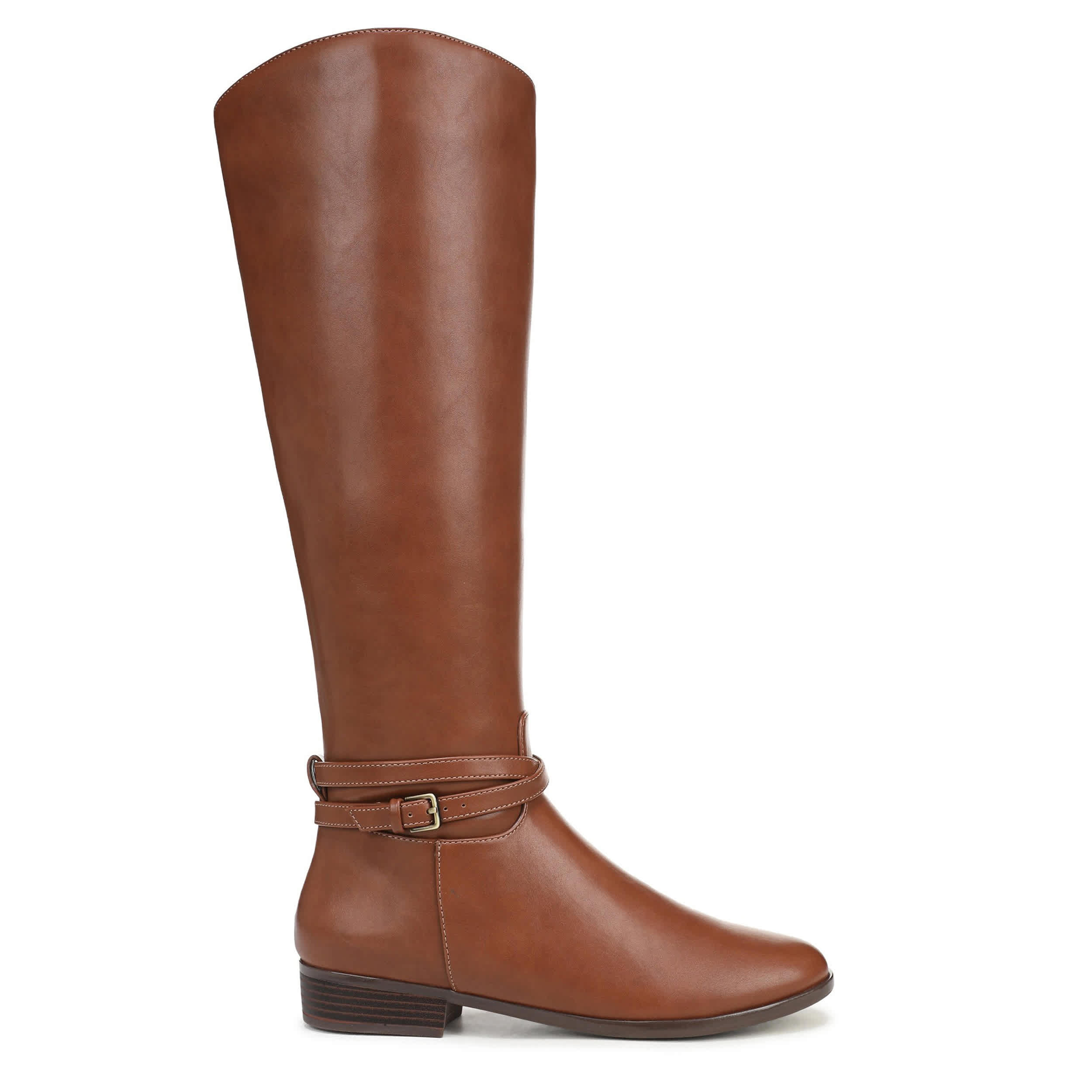 LIFESTRIDE-WOMENS SCOUT TALL BOOT-DARK TAN & 