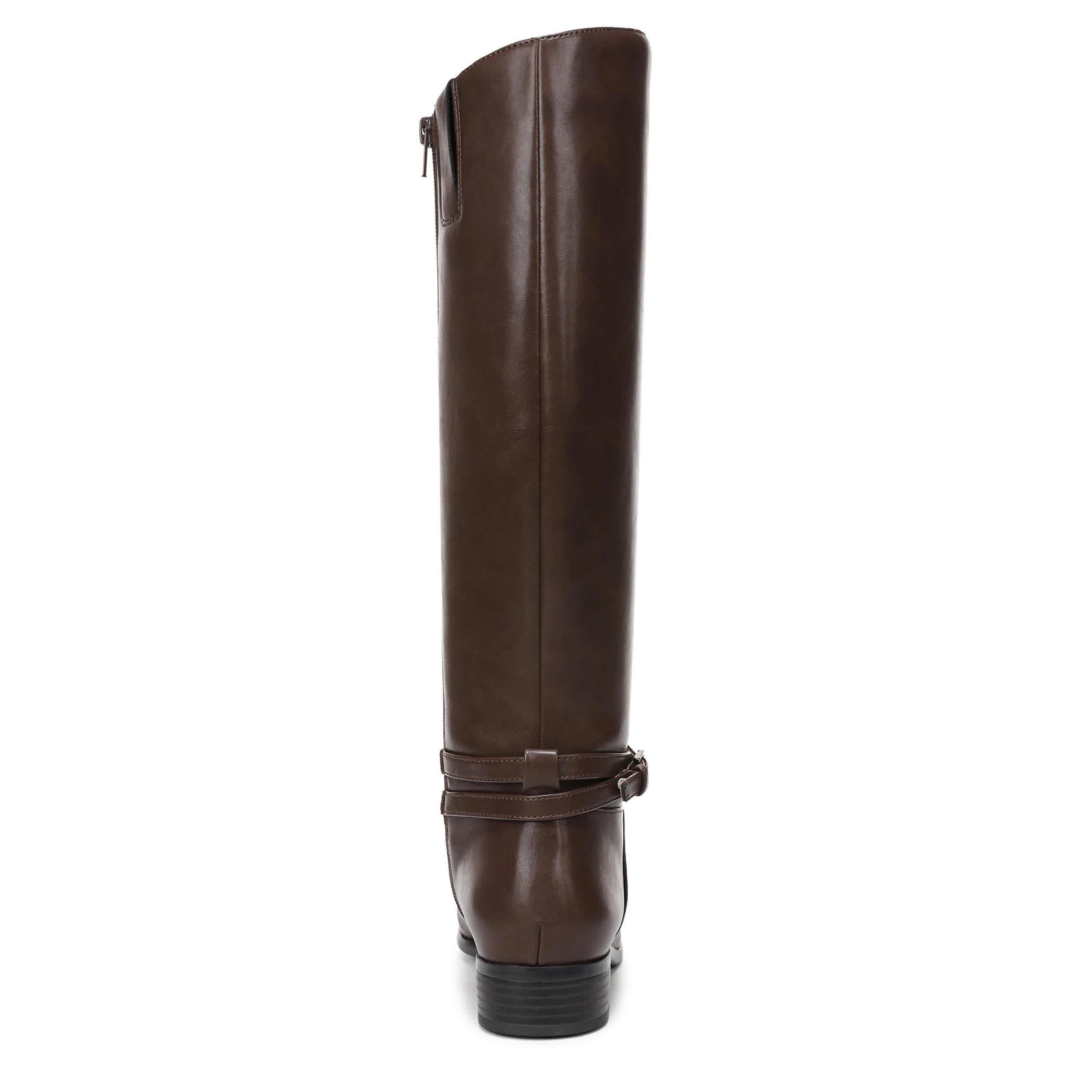 LIFESTRIDE-WOMENS SCOUT TALL BOOT-DARK BROWN & 