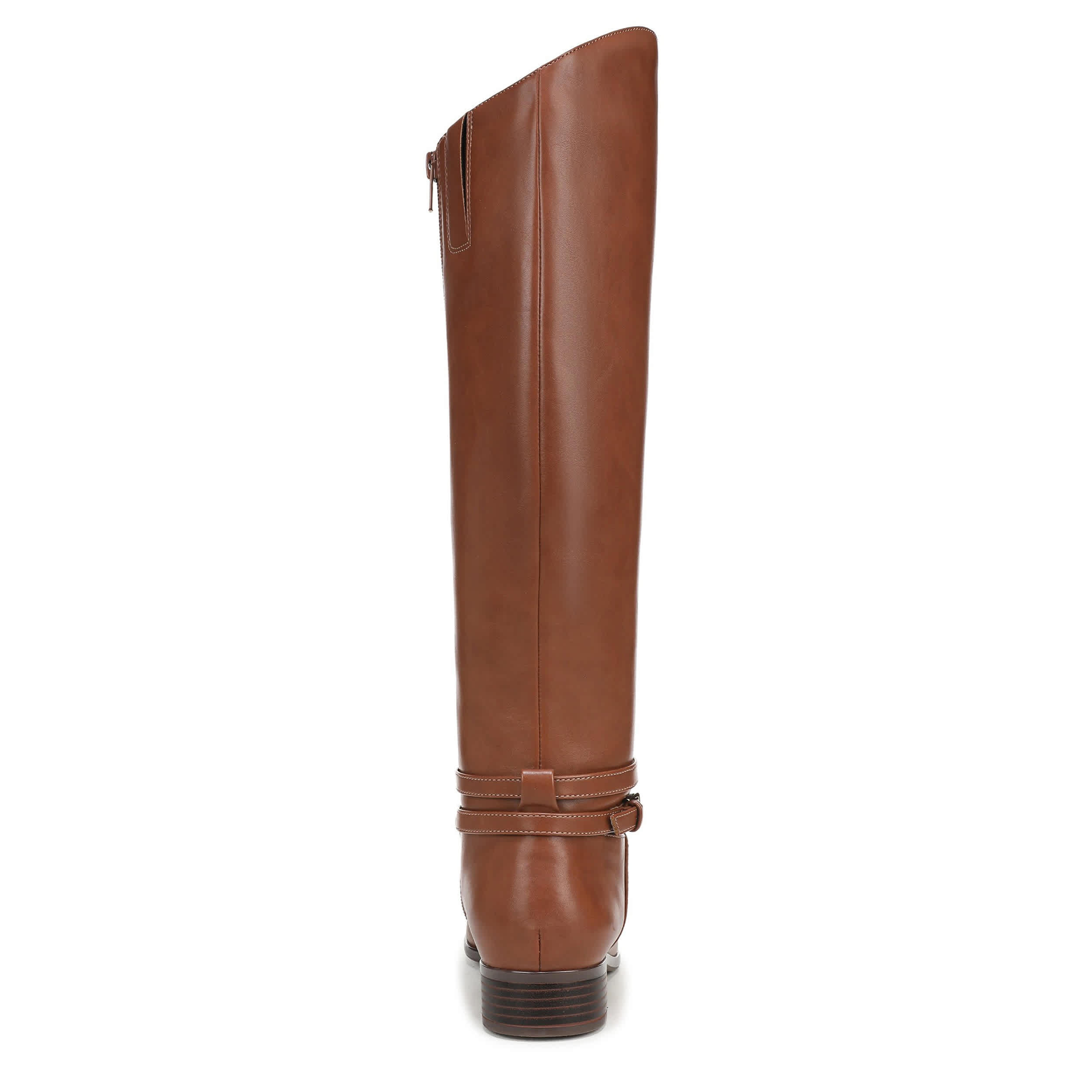 LIFESTRIDE-WOMENS SCOUT TALL BOOT WIDE SHAFT-DARK TAN & DARK TAN