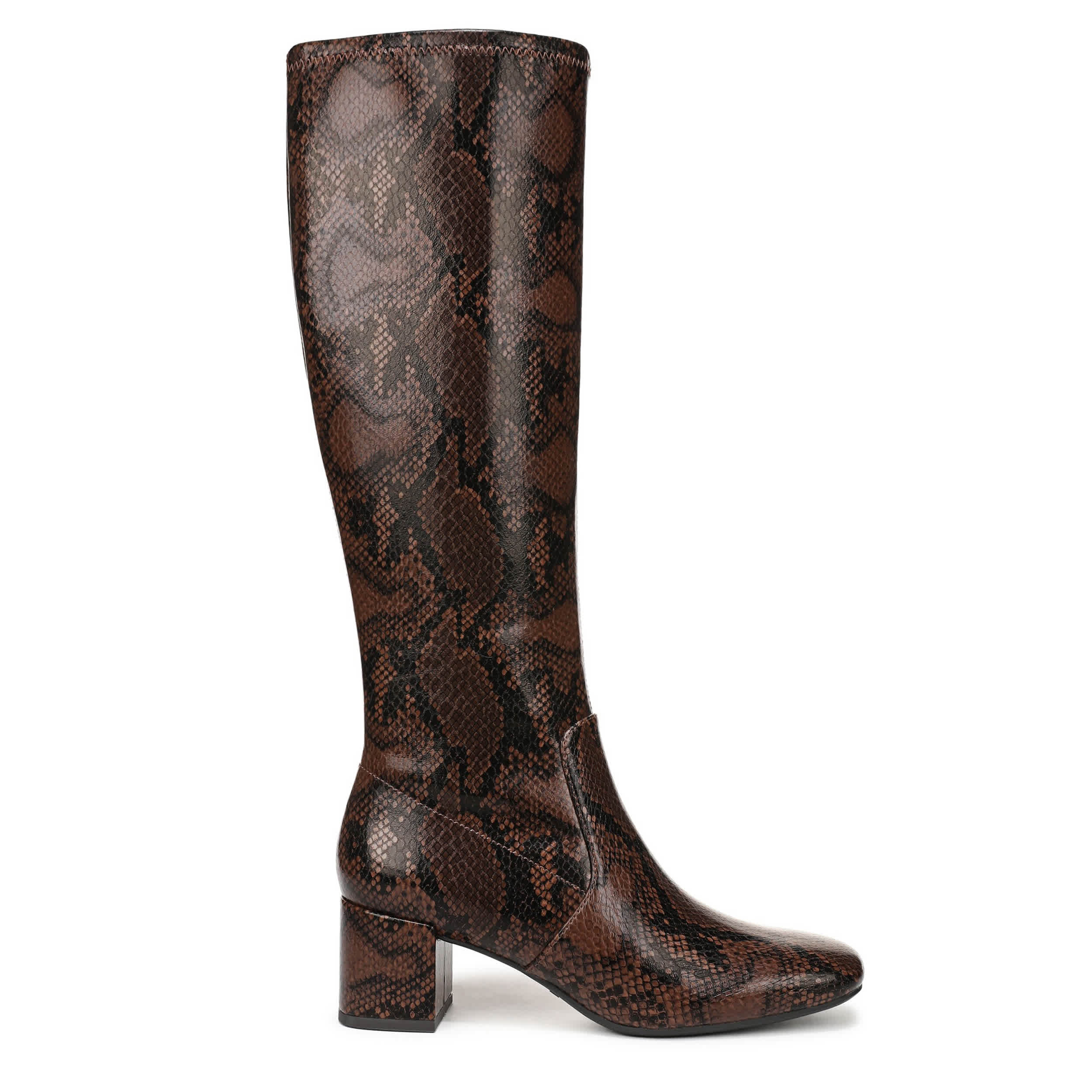 LIFESTRIDE-WOMENS COHEN TALL BOOT-DARK BROWN & 