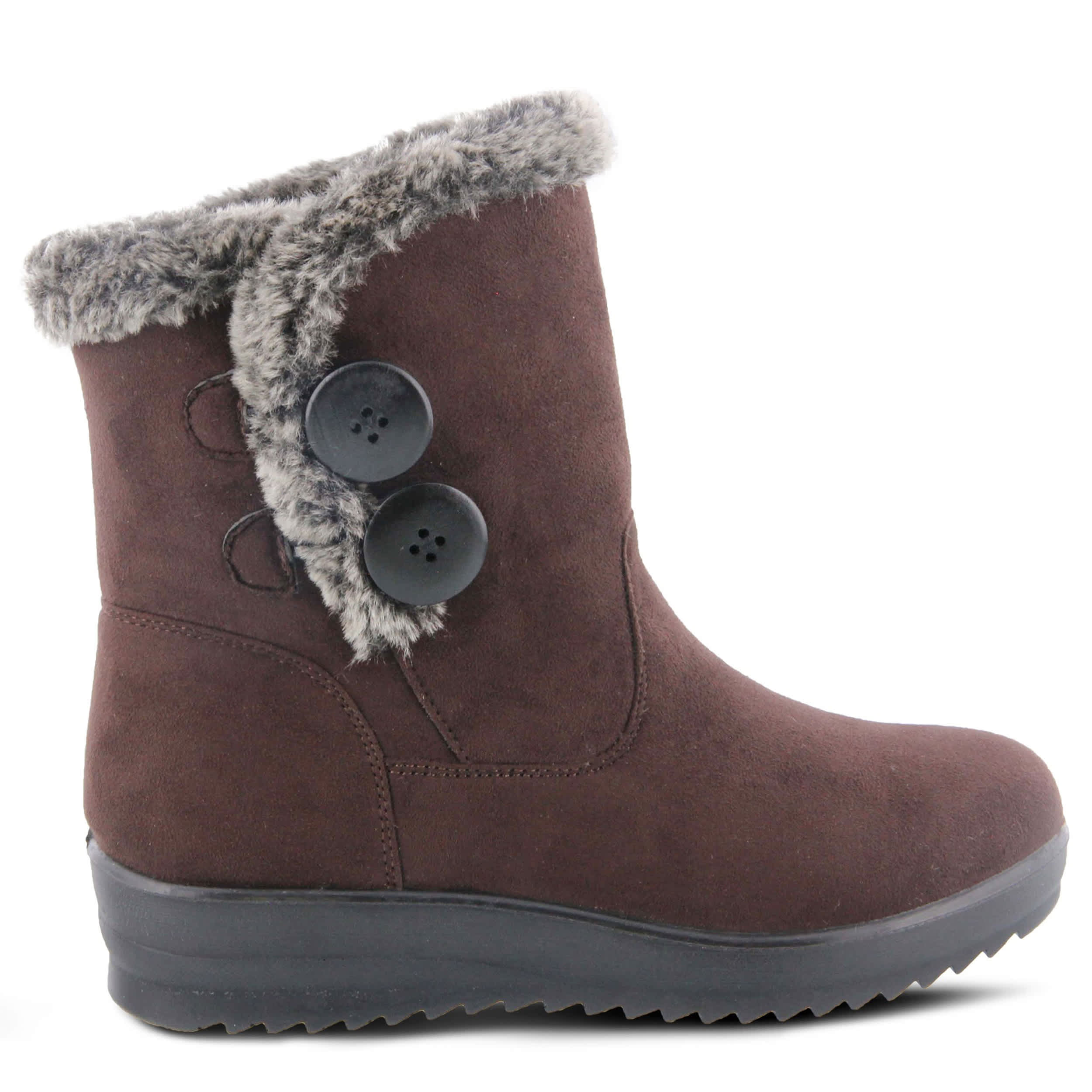 Flexus-WOMENS ISTRA WEATHER BOOT-BROWN & 