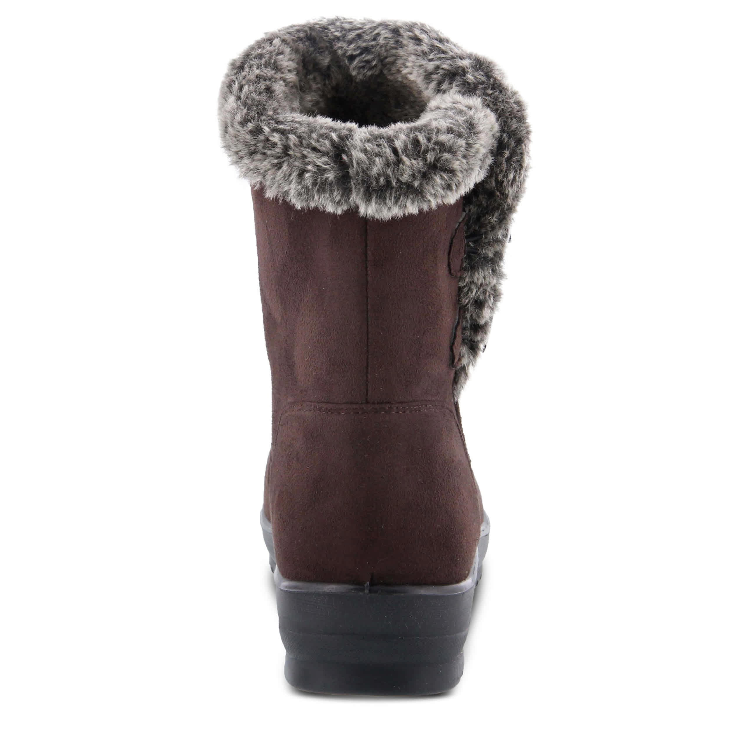 Flexus-WOMENS ISTRA WEATHER BOOT-BROWN & 