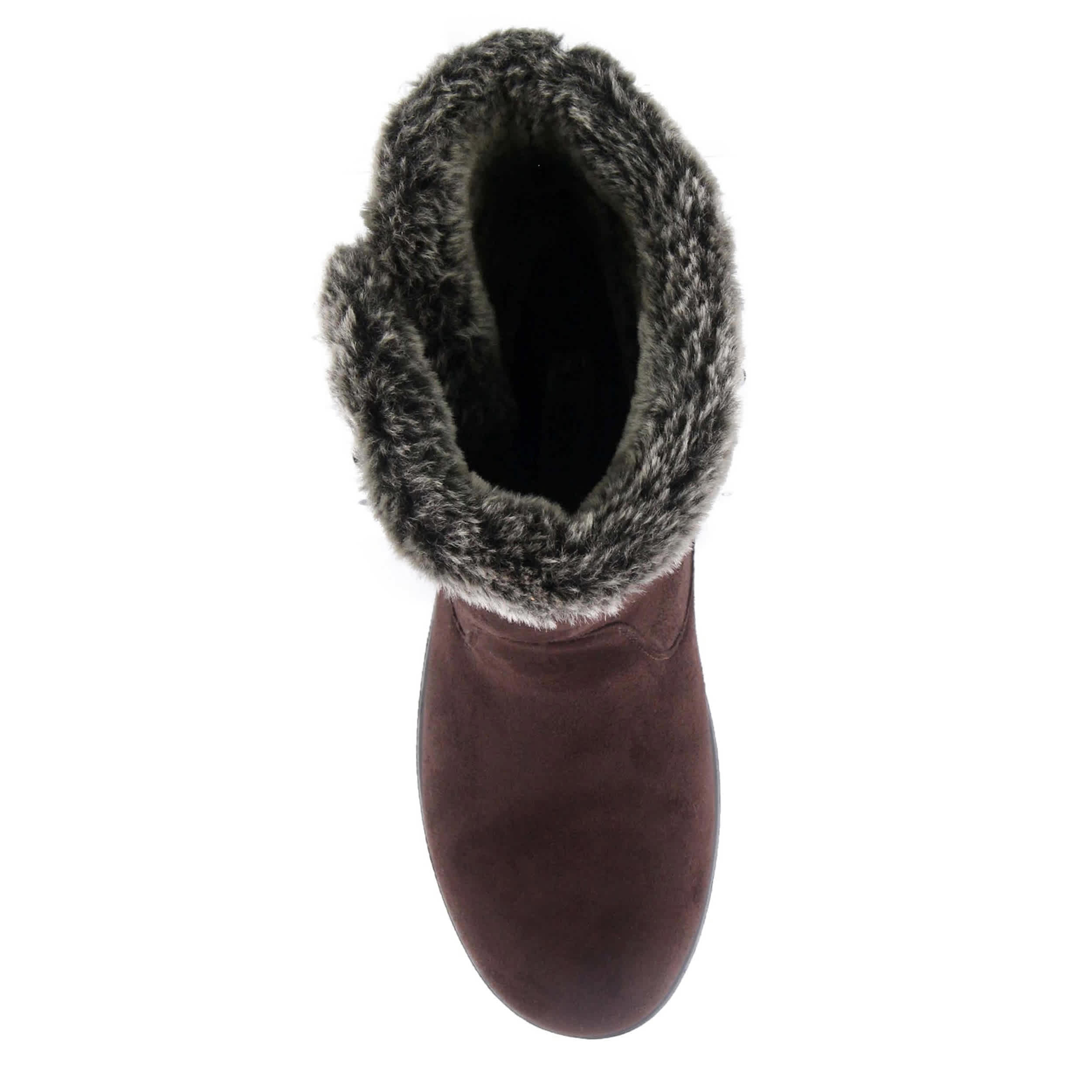 Flexus-WOMENS ISTRA WEATHER BOOT-BROWN & 