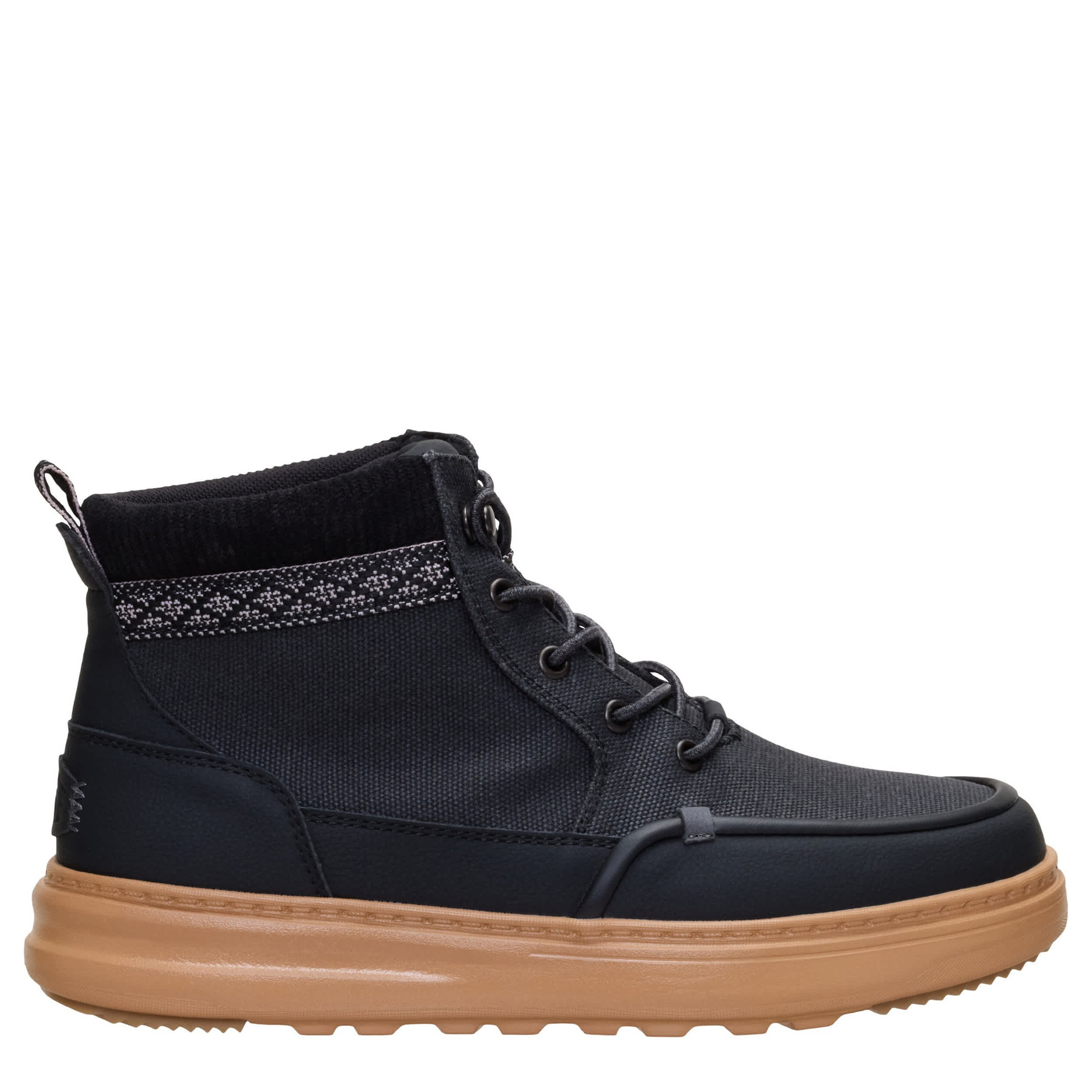 HEYDUDE-WOMENS REMI FIELD BOOT-BLACK & 