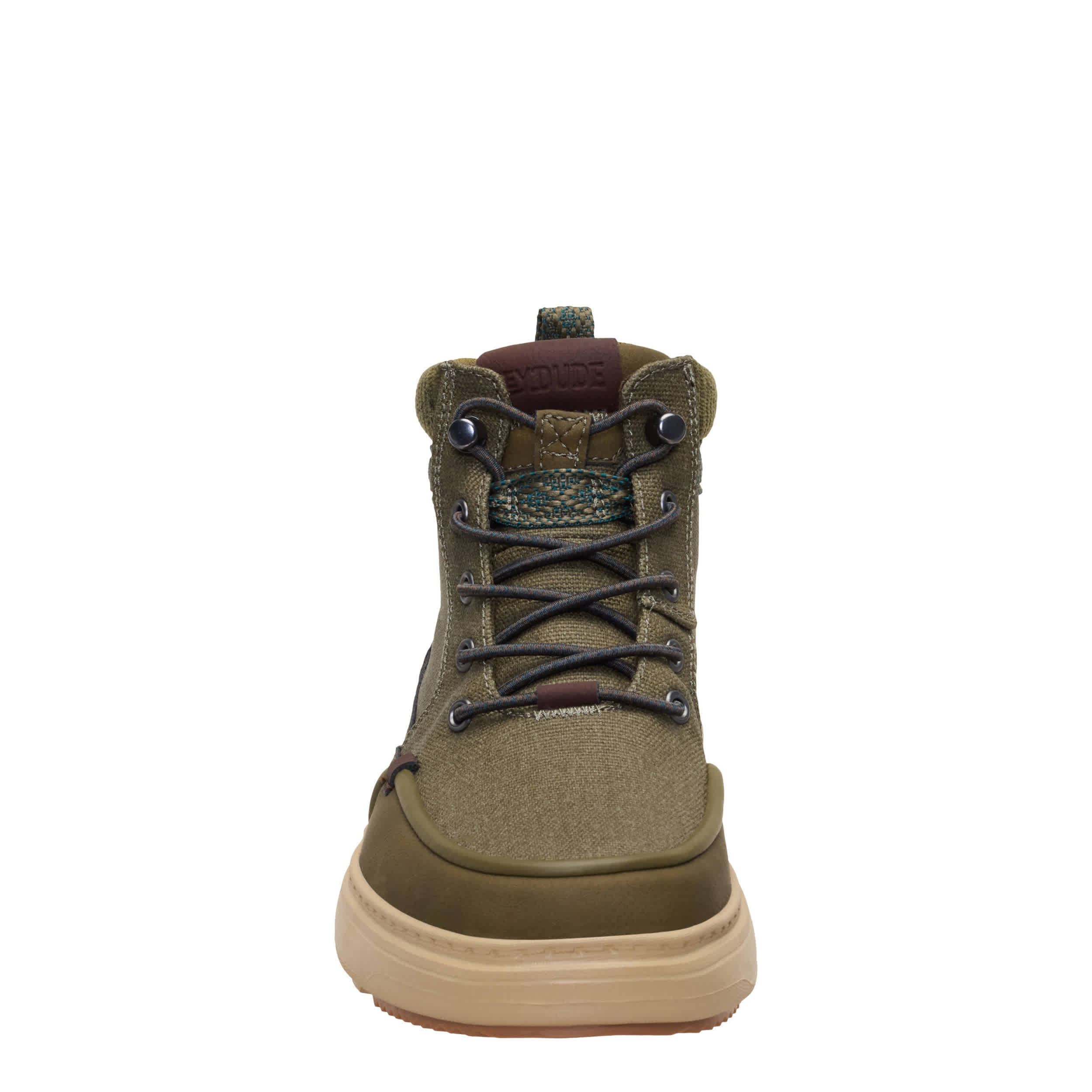 HEYDUDE-WOMENS REMI FIELD BOOT-GREEN & 
