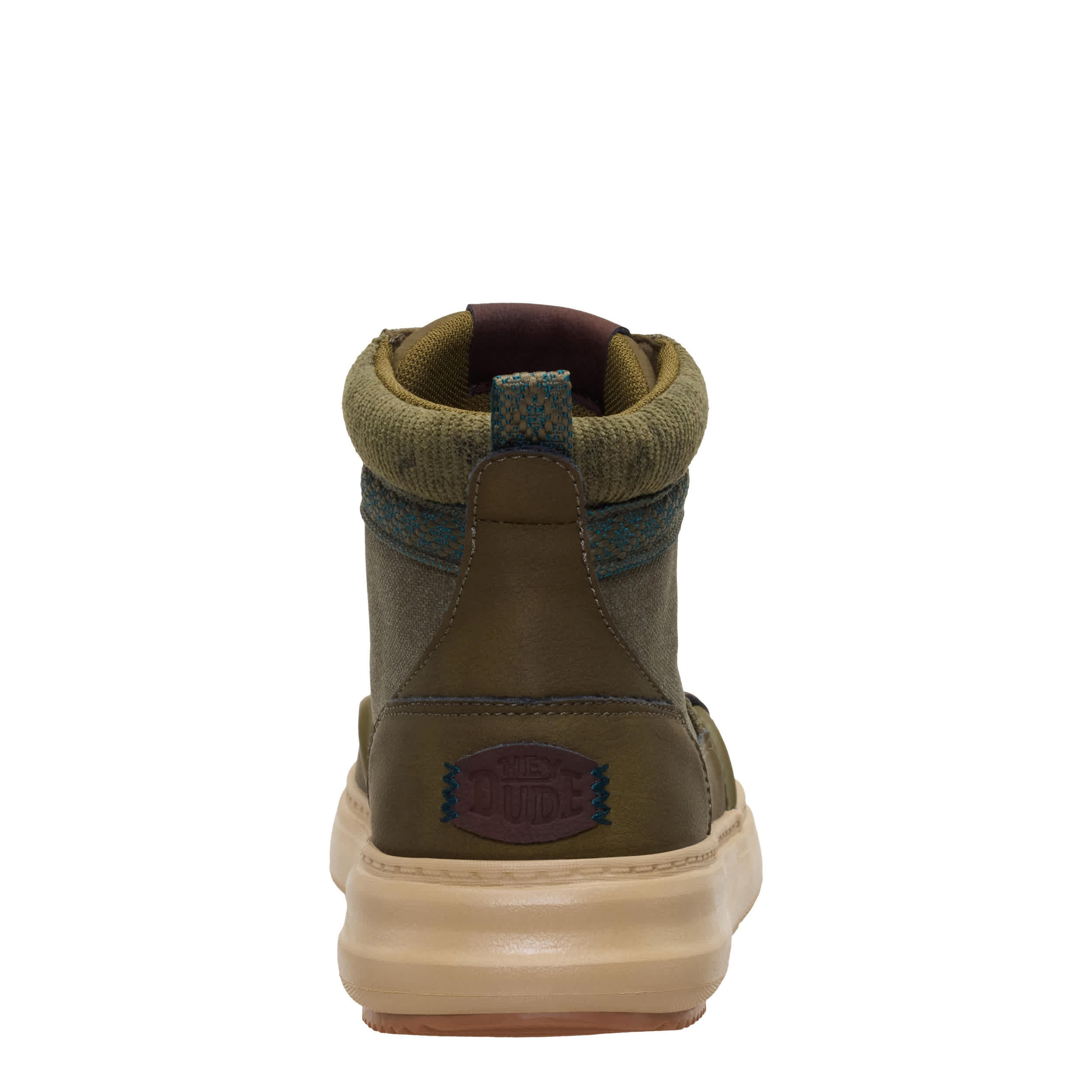HEYDUDE-WOMENS REMI FIELD BOOT-GREEN & 
