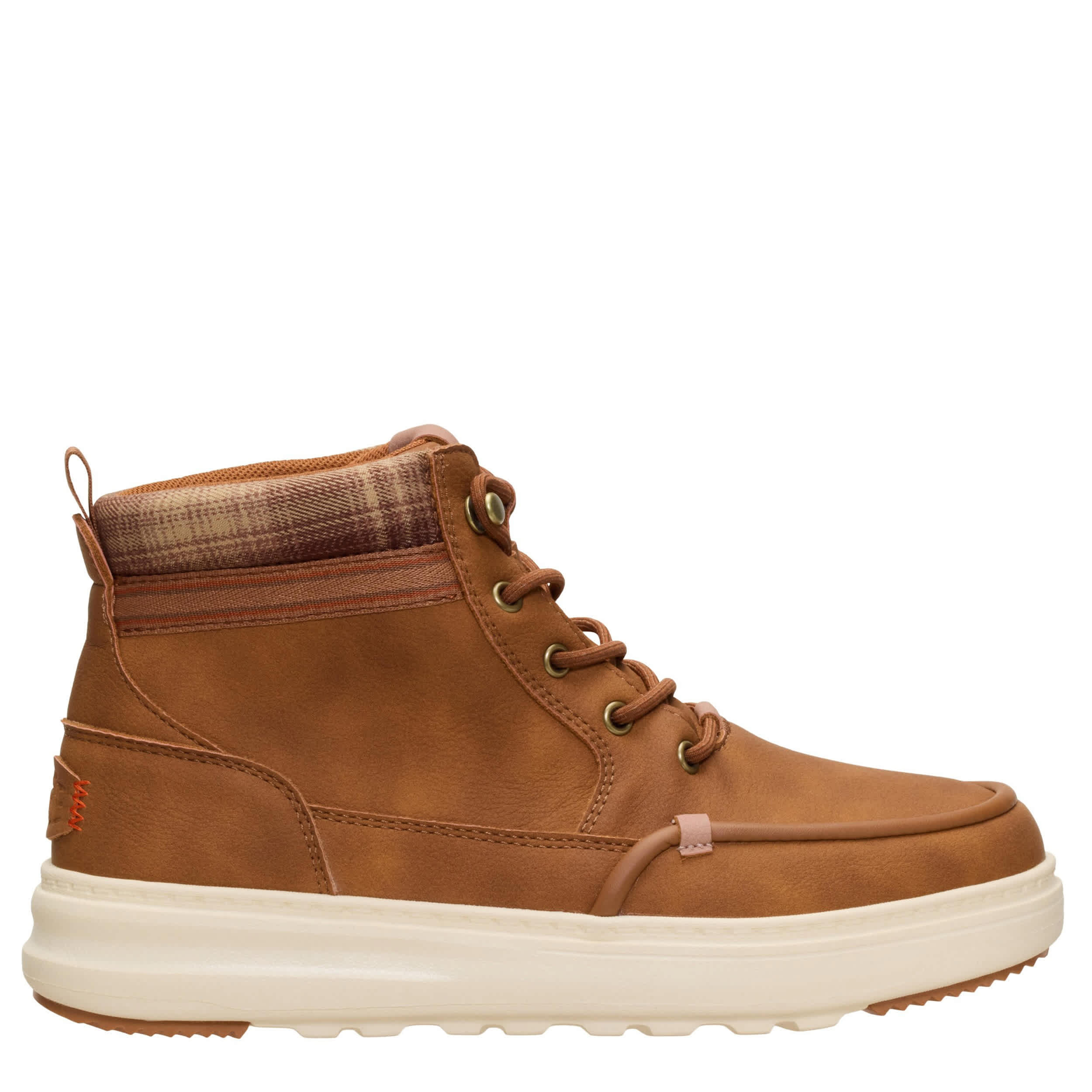 HEYDUDE-WOMENS REMI FIELD BOOT-BROWN & 