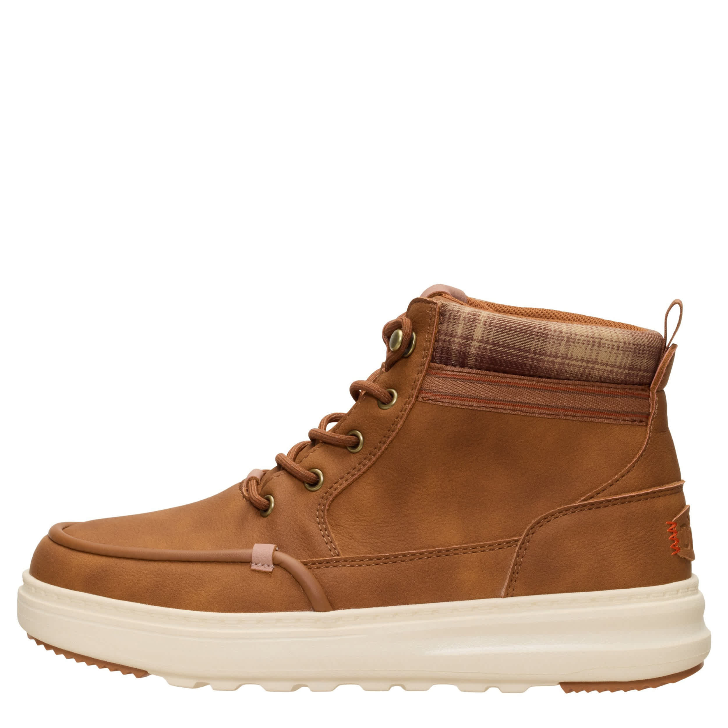 HEYDUDE-WOMENS REMI FIELD BOOT-BROWN & 