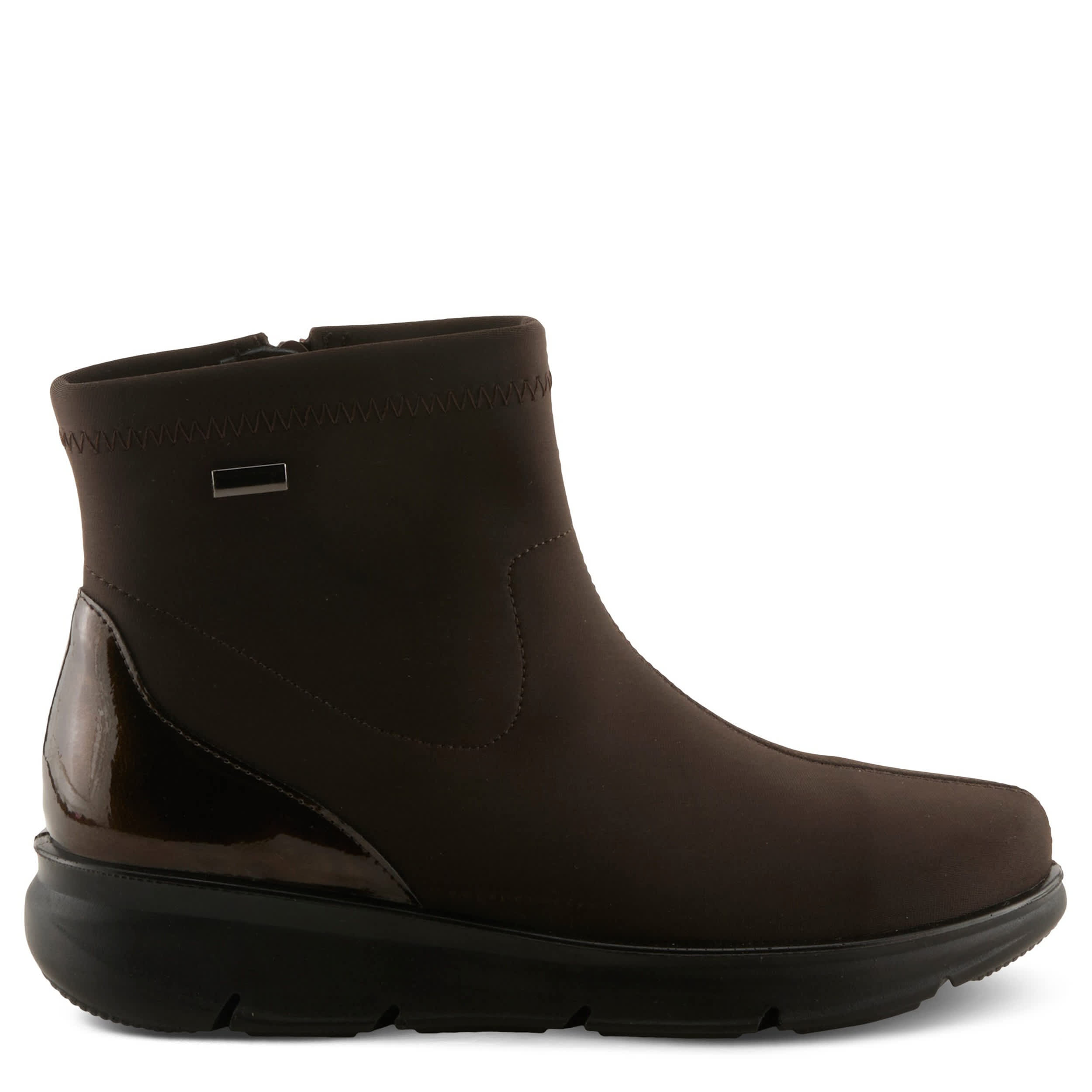 Flexus-WOMENS CARAVYN WEATHER BOOT-DARK BROWN & 