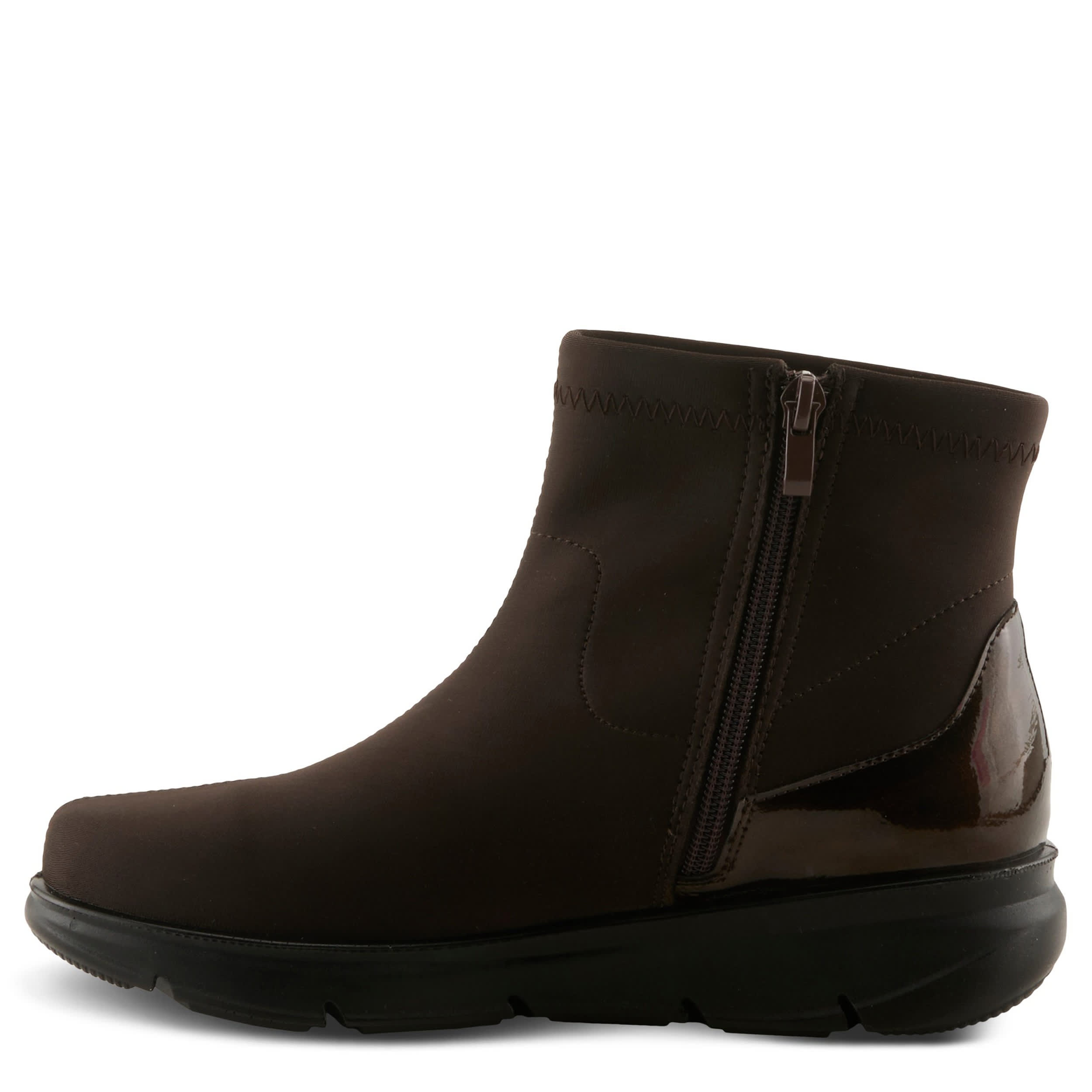 Flexus-WOMENS CARAVYN WEATHER BOOT-DARK BROWN & 