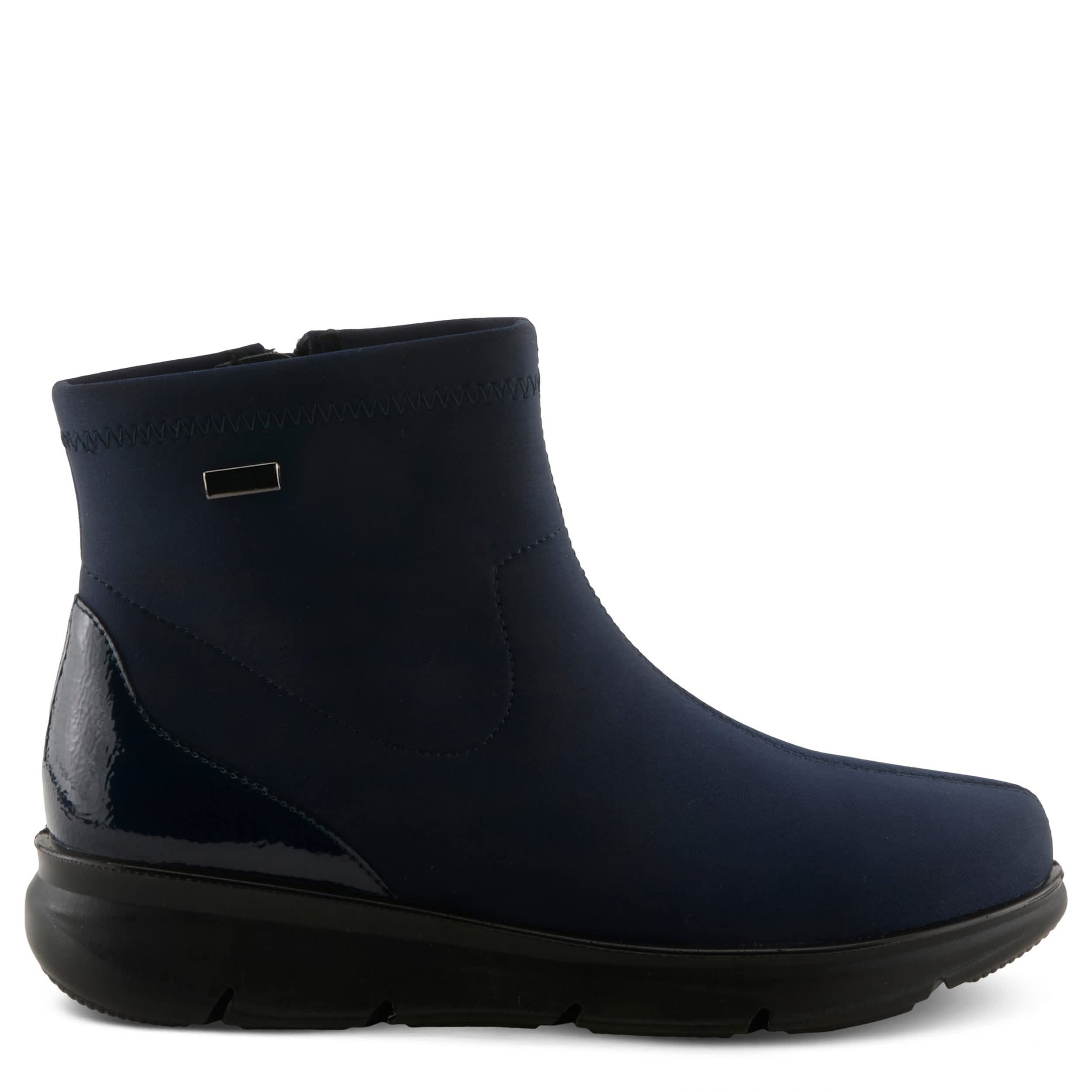 Flexus-WOMENS CARAVYN WEATHER BOOT-NAVY & 