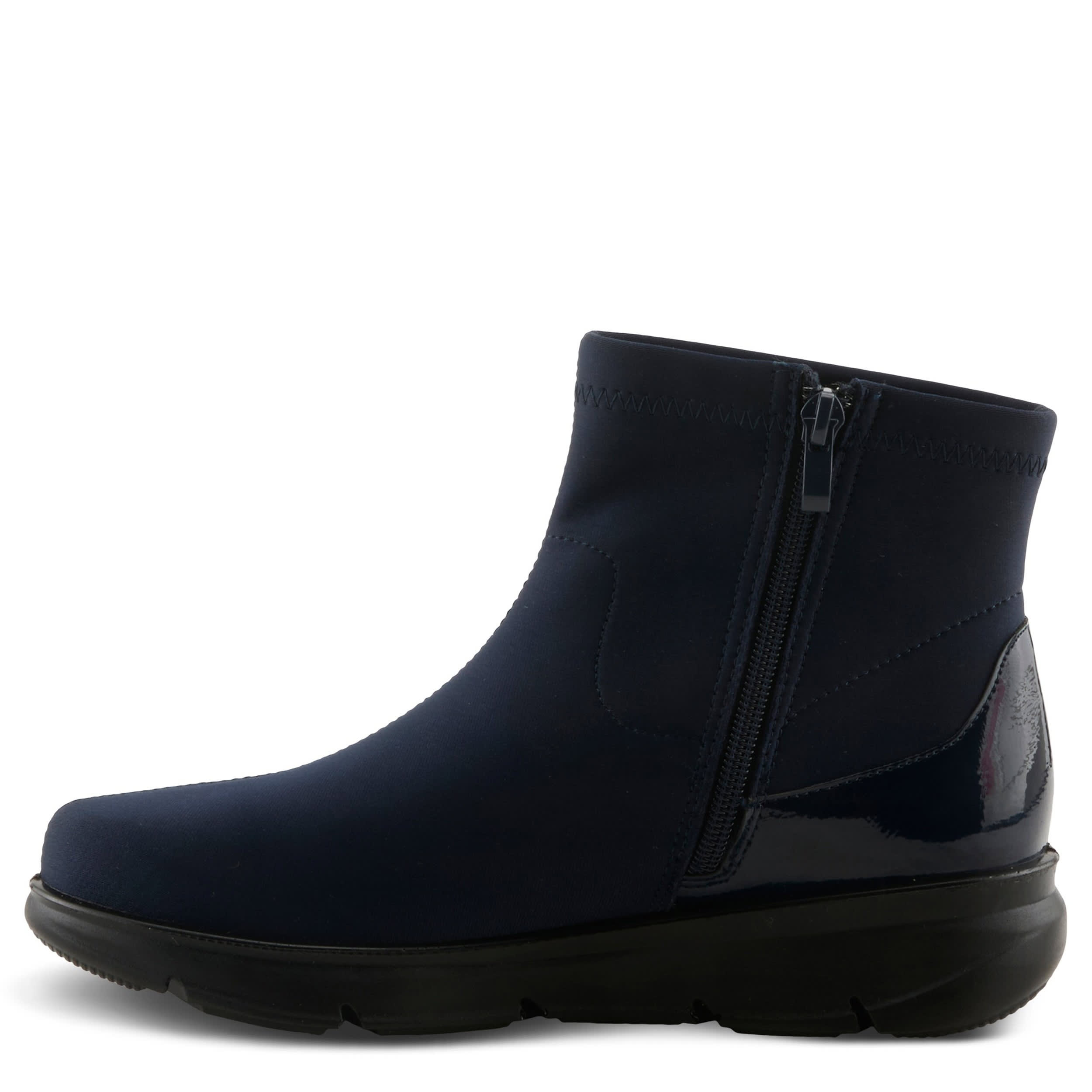 Flexus-WOMENS CARAVYN WEATHER BOOT-NAVY & 