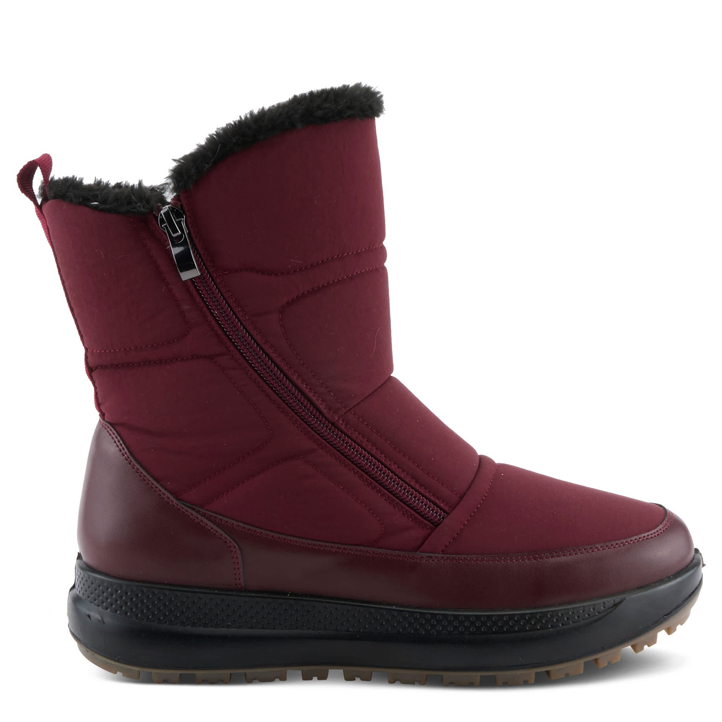 Flexus-WOMENS CARISELLE WEATHER BOOT-CORDOVAN & 