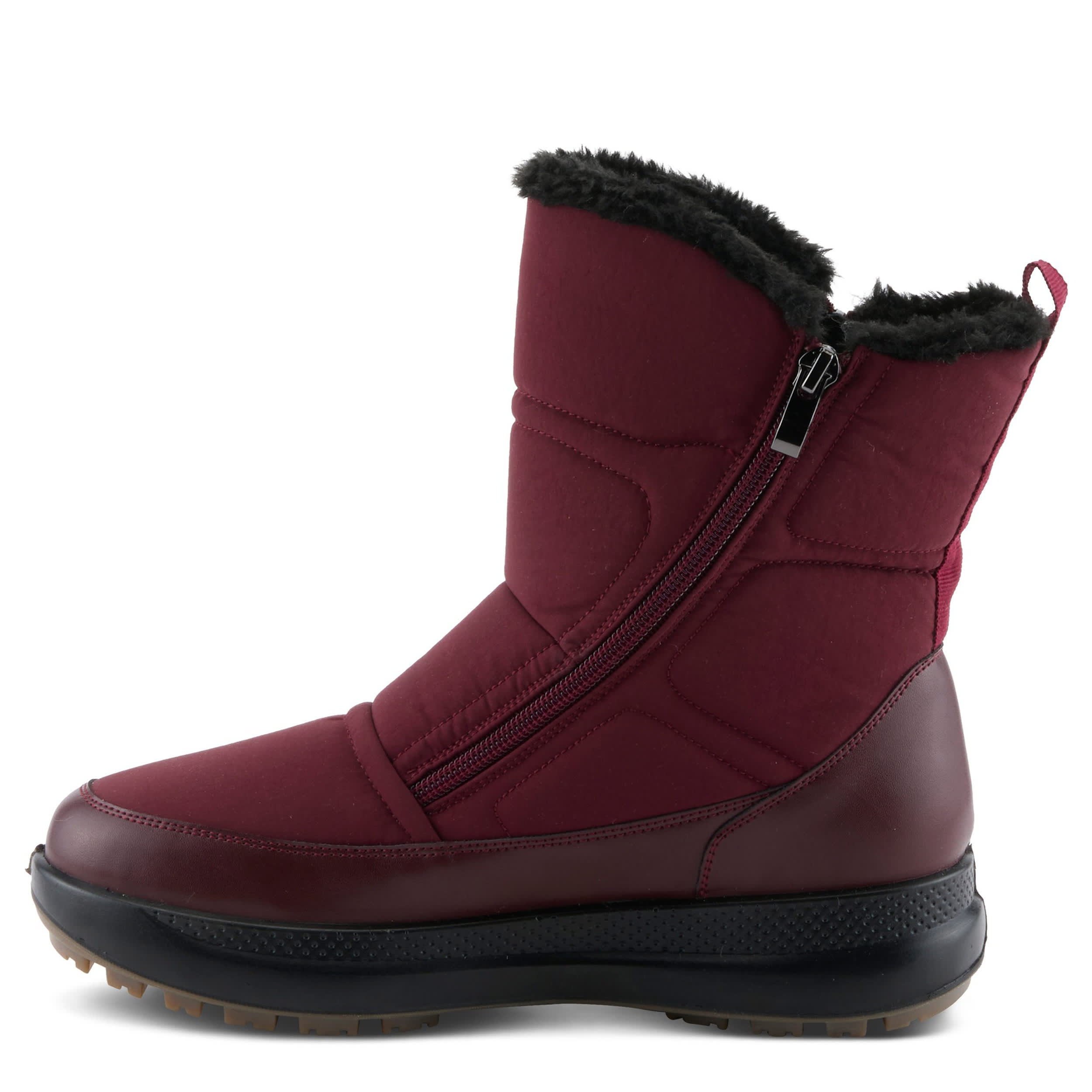 Flexus-WOMENS CARISELLE WEATHER BOOT-CORDOVAN & 
