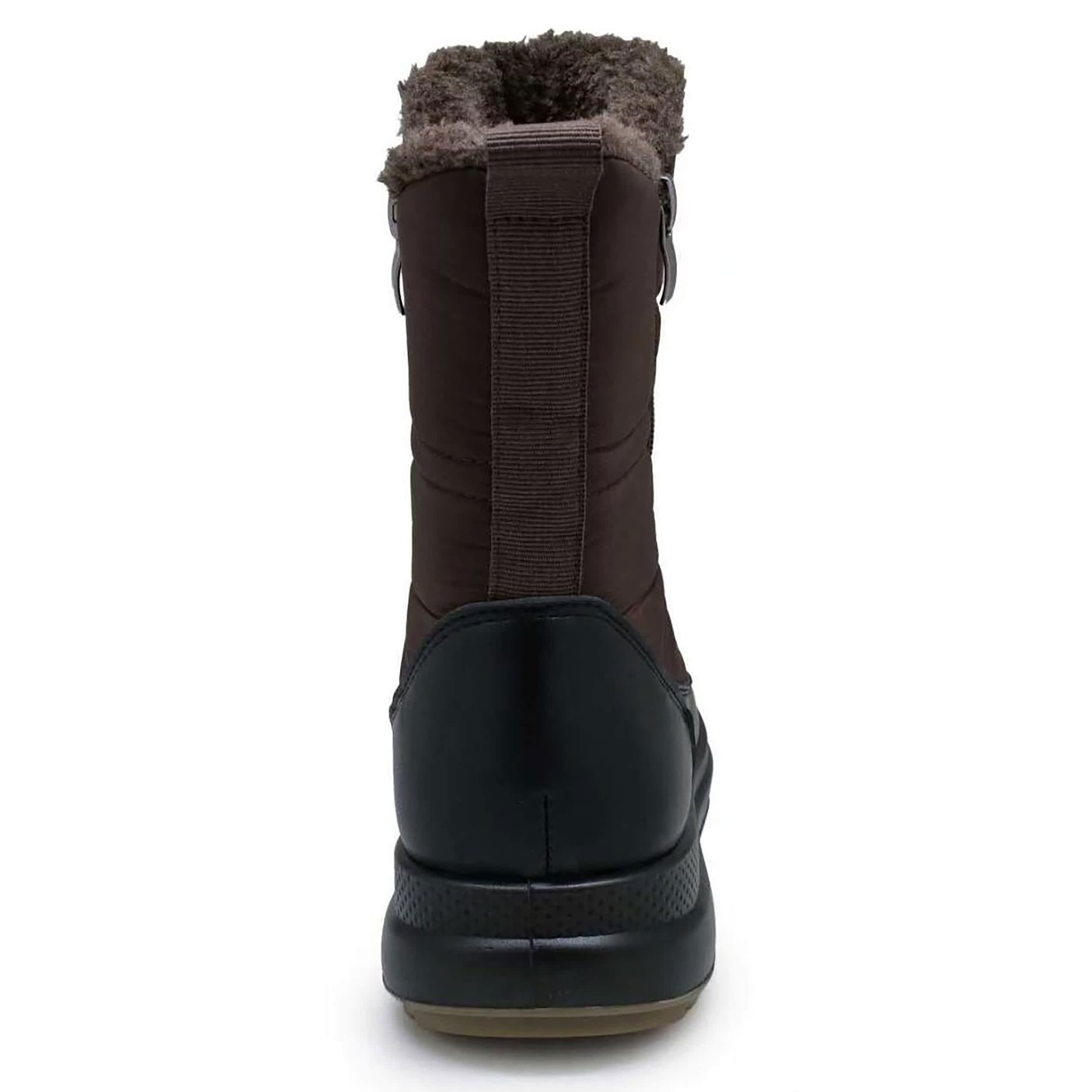 Flexus-WOMENS CARISELLE WEATHER BOOT-DARK BROWN & 