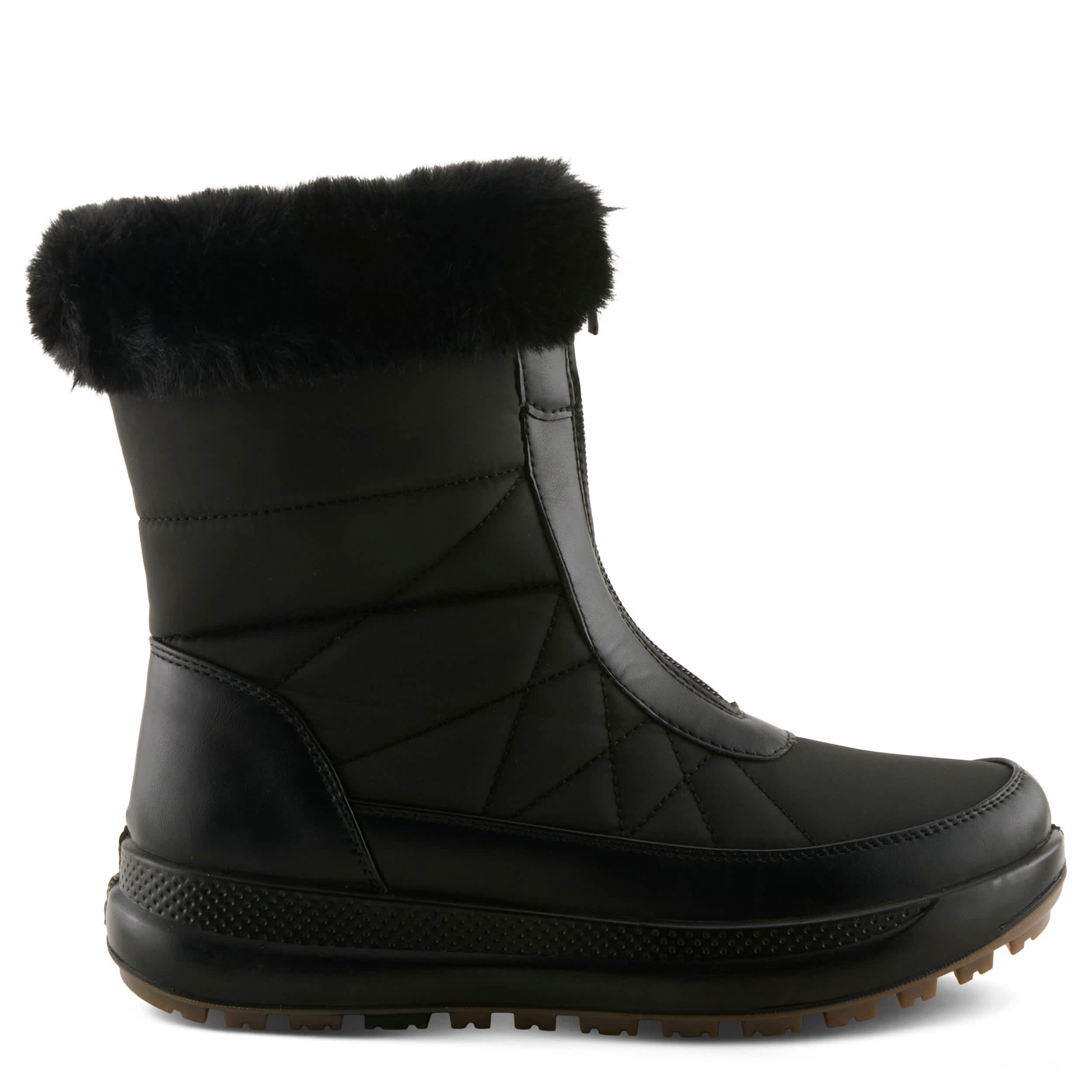 Flexus-WOMENS CORINIA WEATHER BOOT-BLACK & 