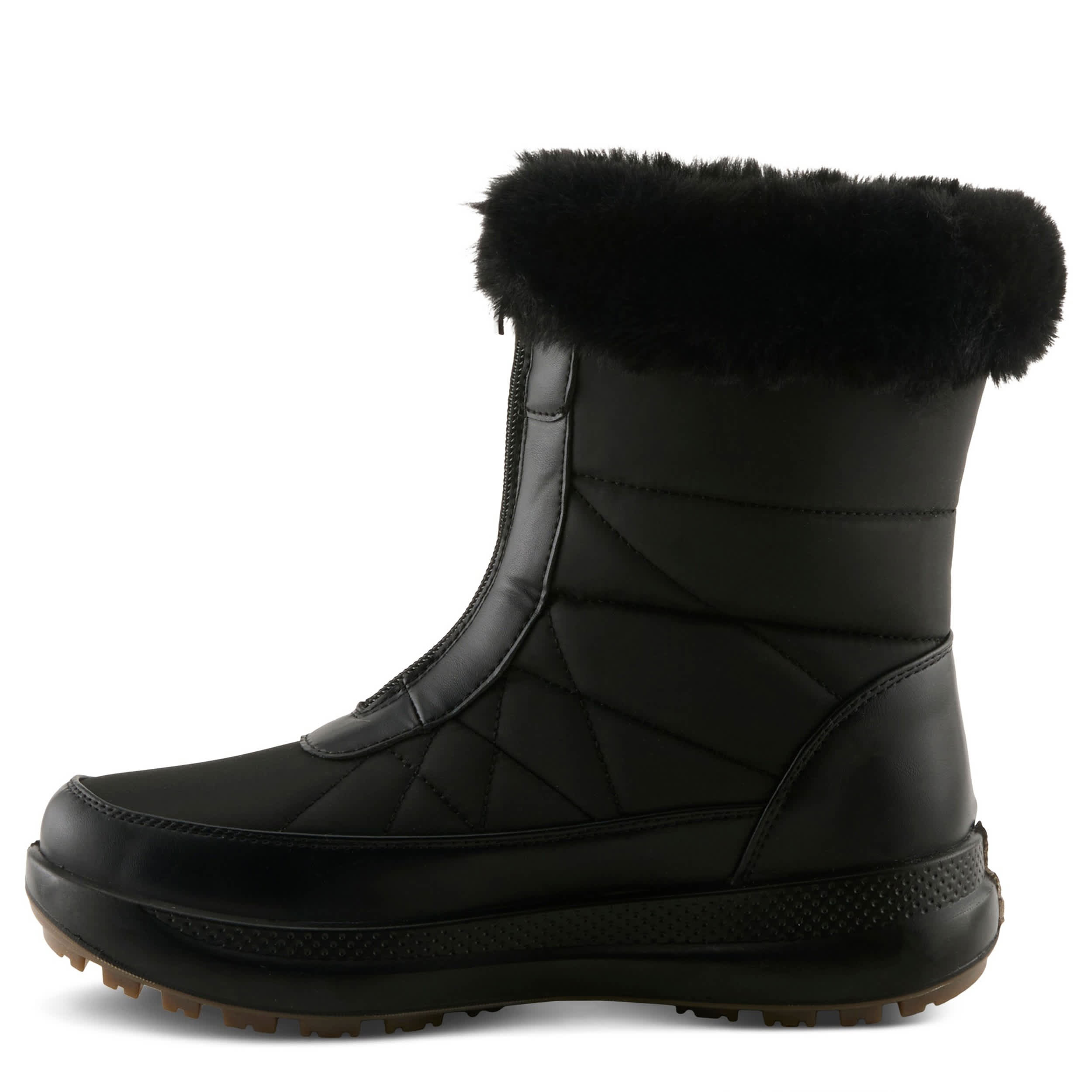 Flexus-WOMENS CORINIA WEATHER BOOT-BLACK & 