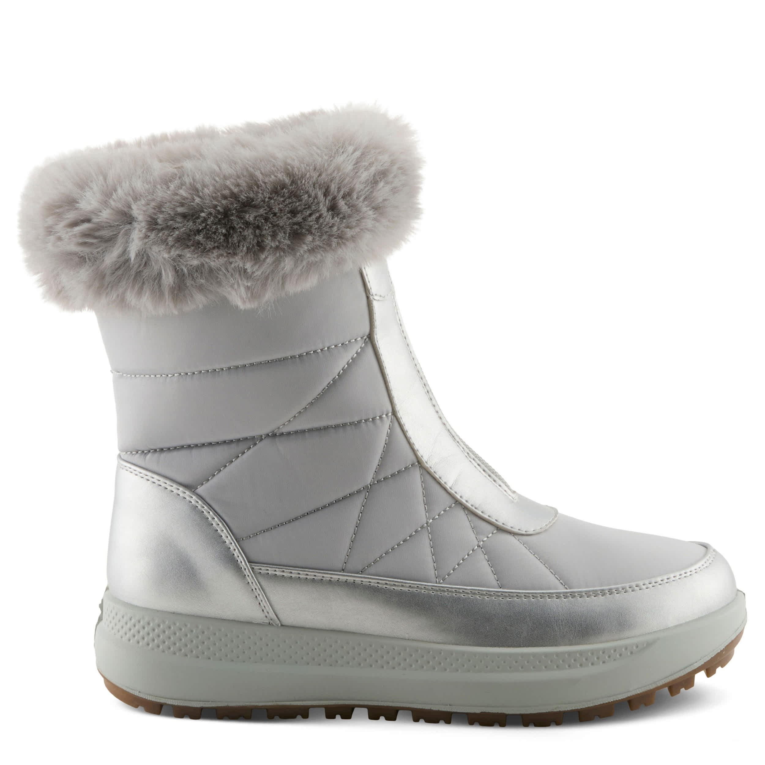 Flexus-WOMENS CORINIA WEATHER BOOT-SILVER & 