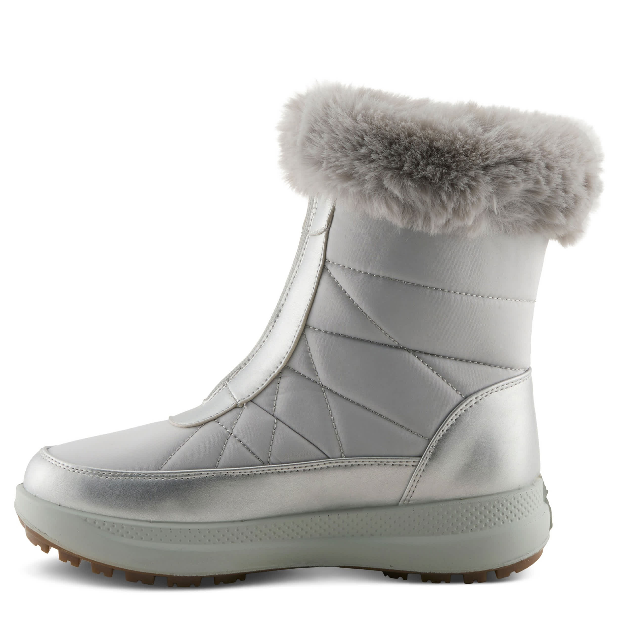 Flexus-WOMENS CORINIA WEATHER BOOT-SILVER & 