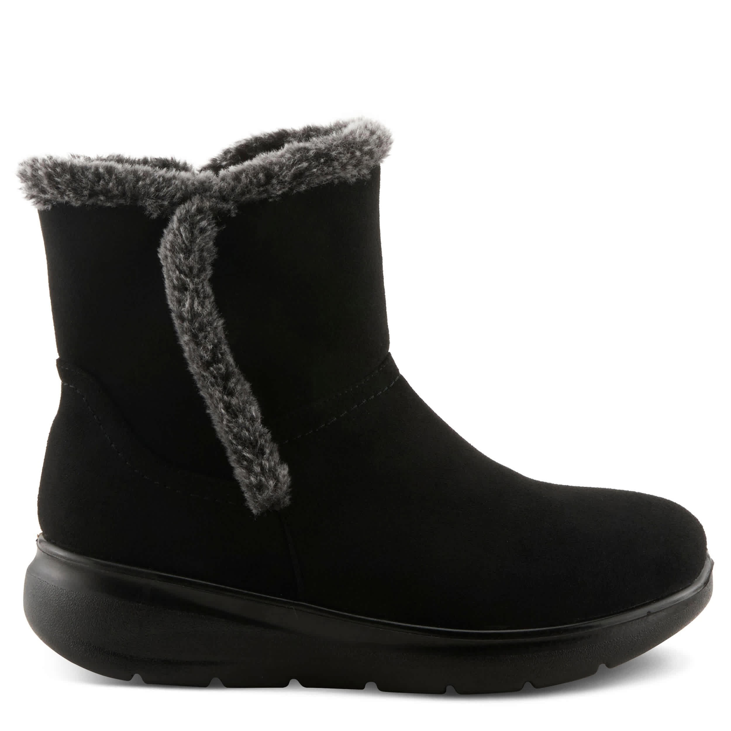 Flexus-WOMENS DAELORIA WEATHER BOOT-BLACK & 