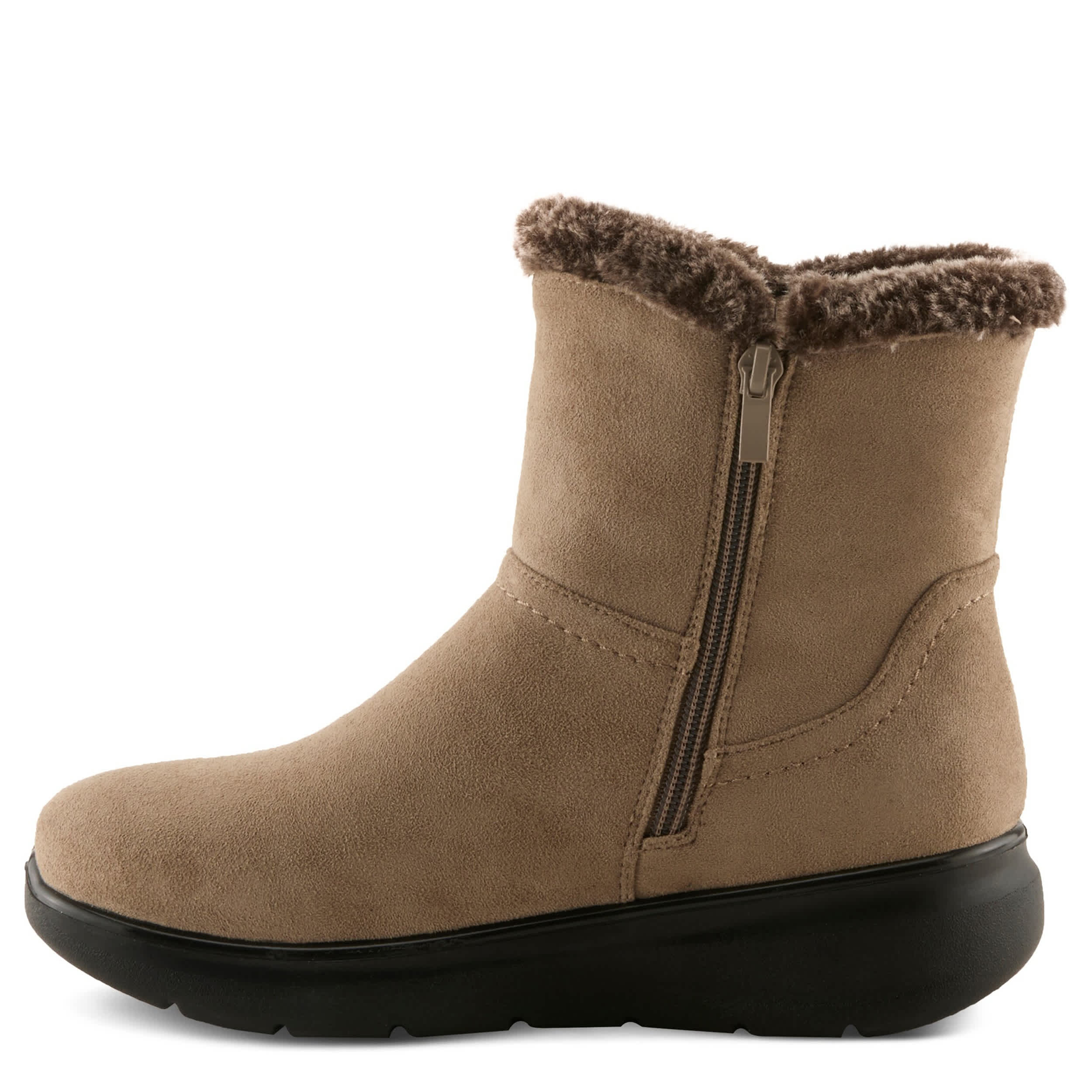 Flexus-WOMENS DAELORIA WEATHER BOOT-BEIGE & 