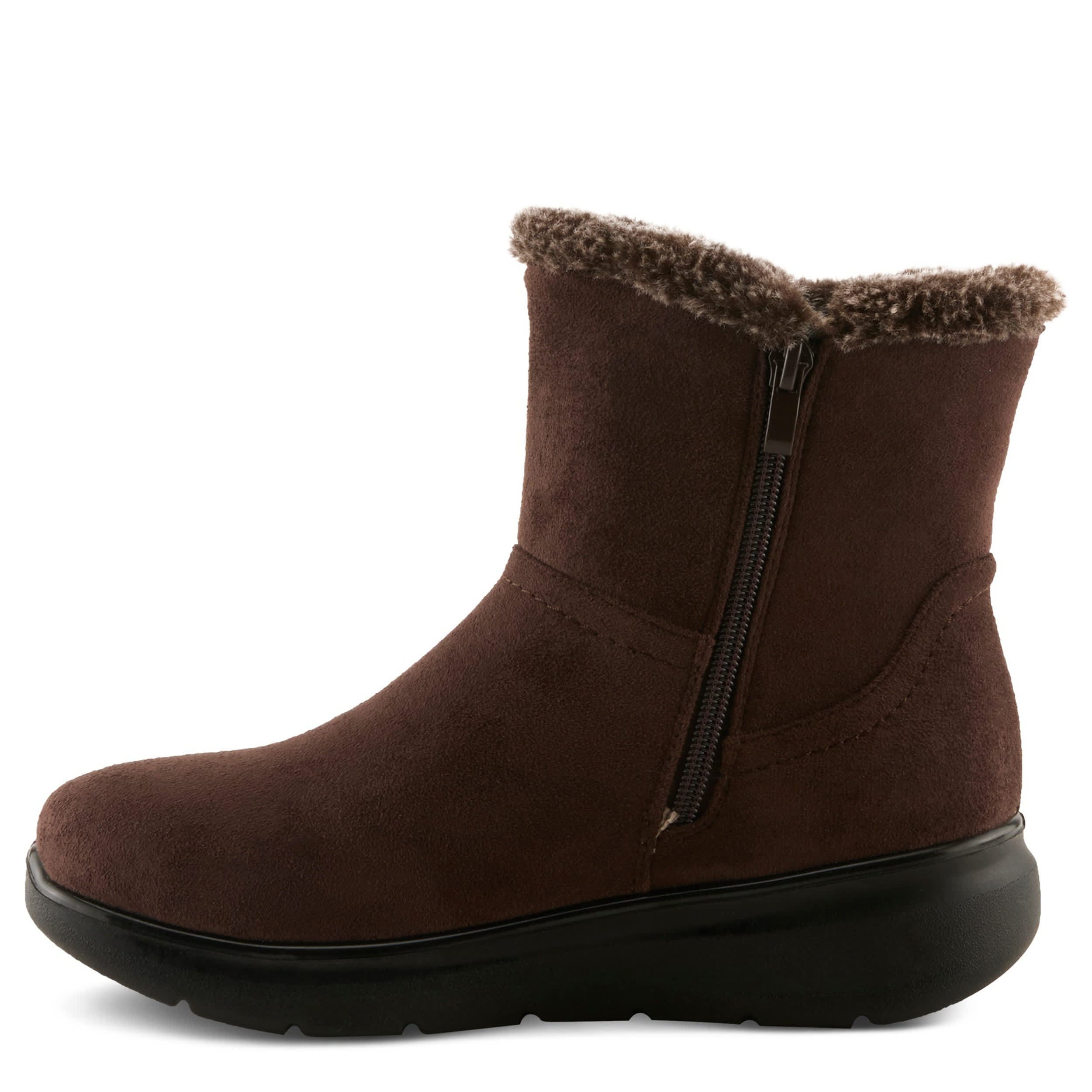 Flexus-WOMENS DAELORIA WEATHER BOOT-BROWN & 