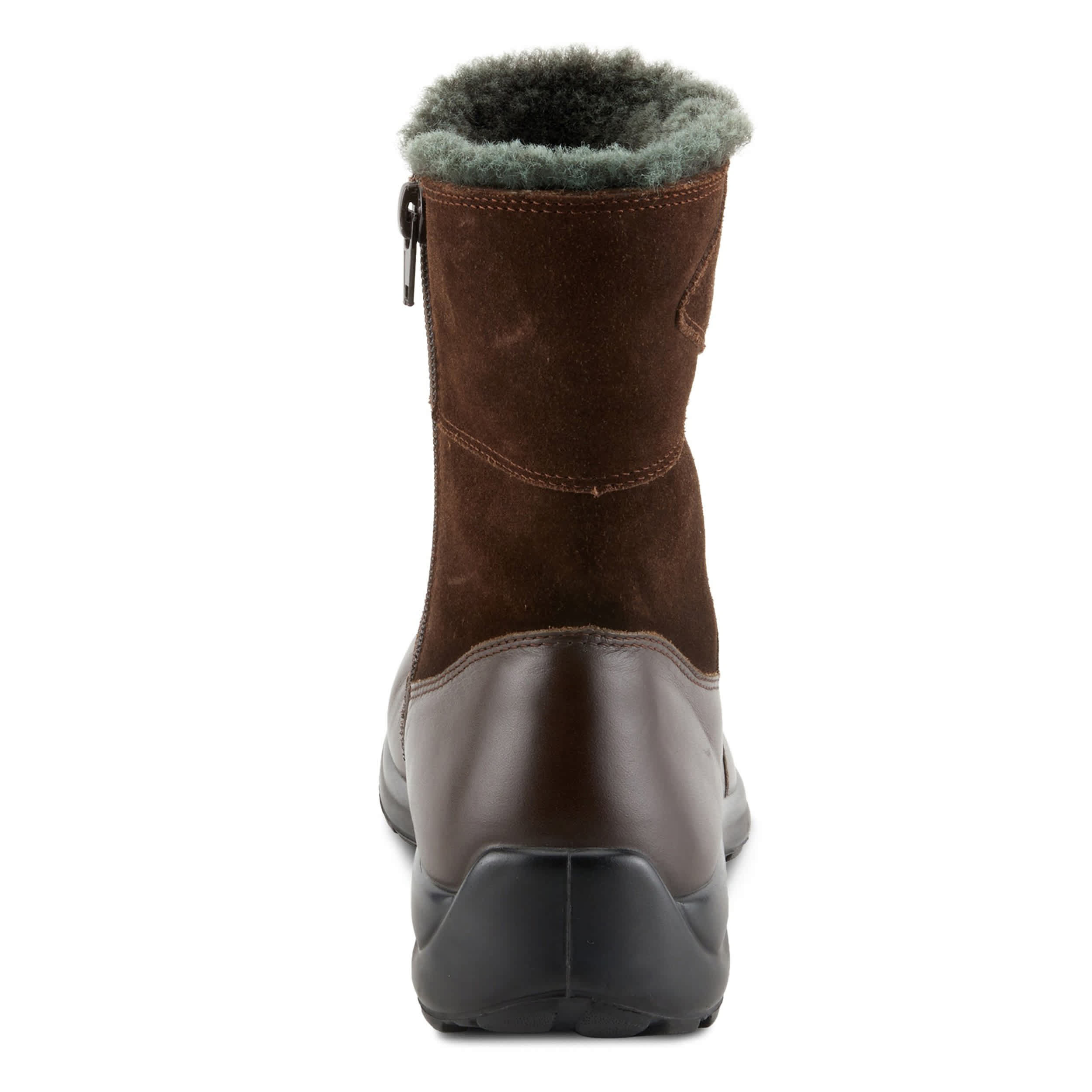 Flexus-WOMENS FABRICE WEATHER BOOT-BROWN & 