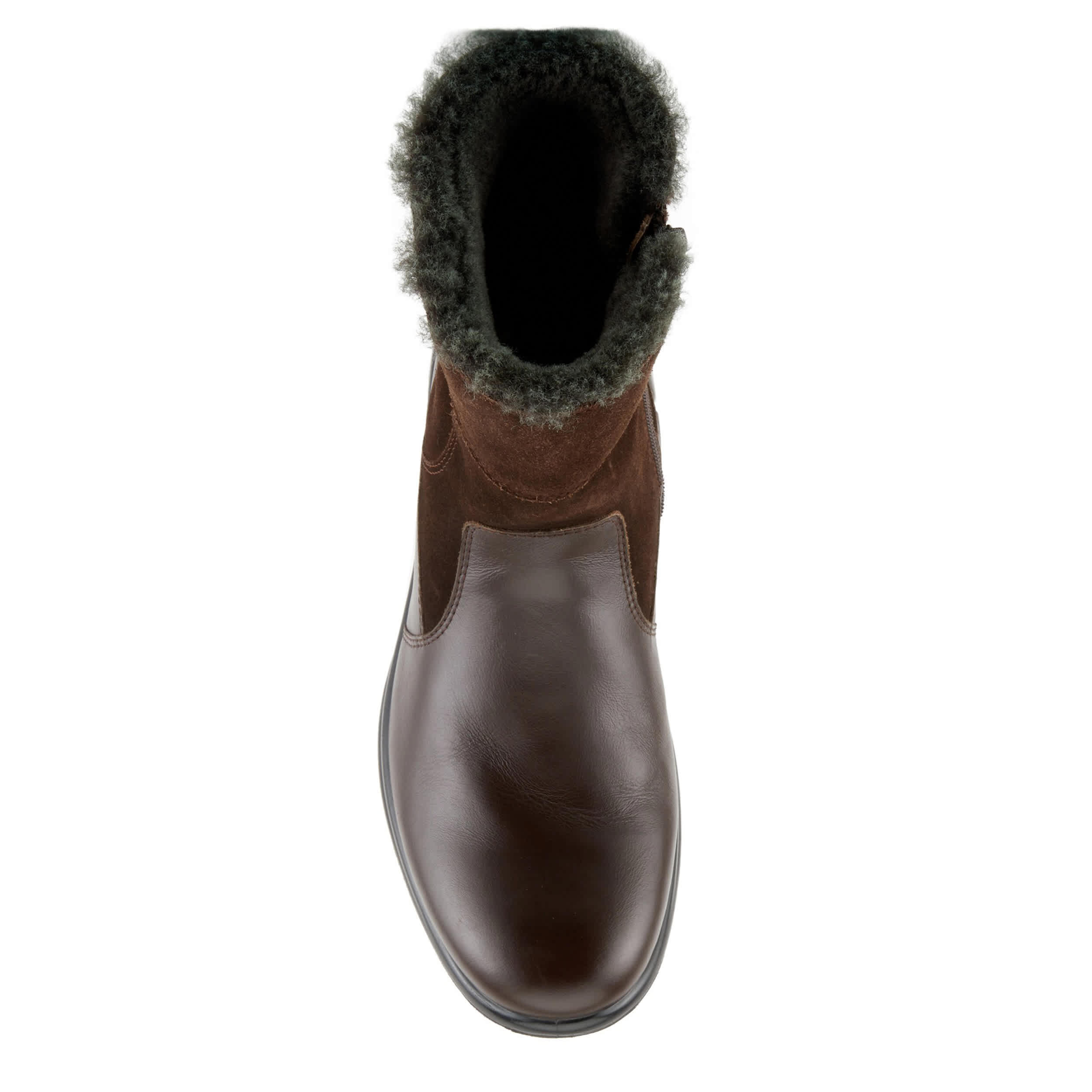 Flexus-WOMENS FABRICE WEATHER BOOT-BROWN & 