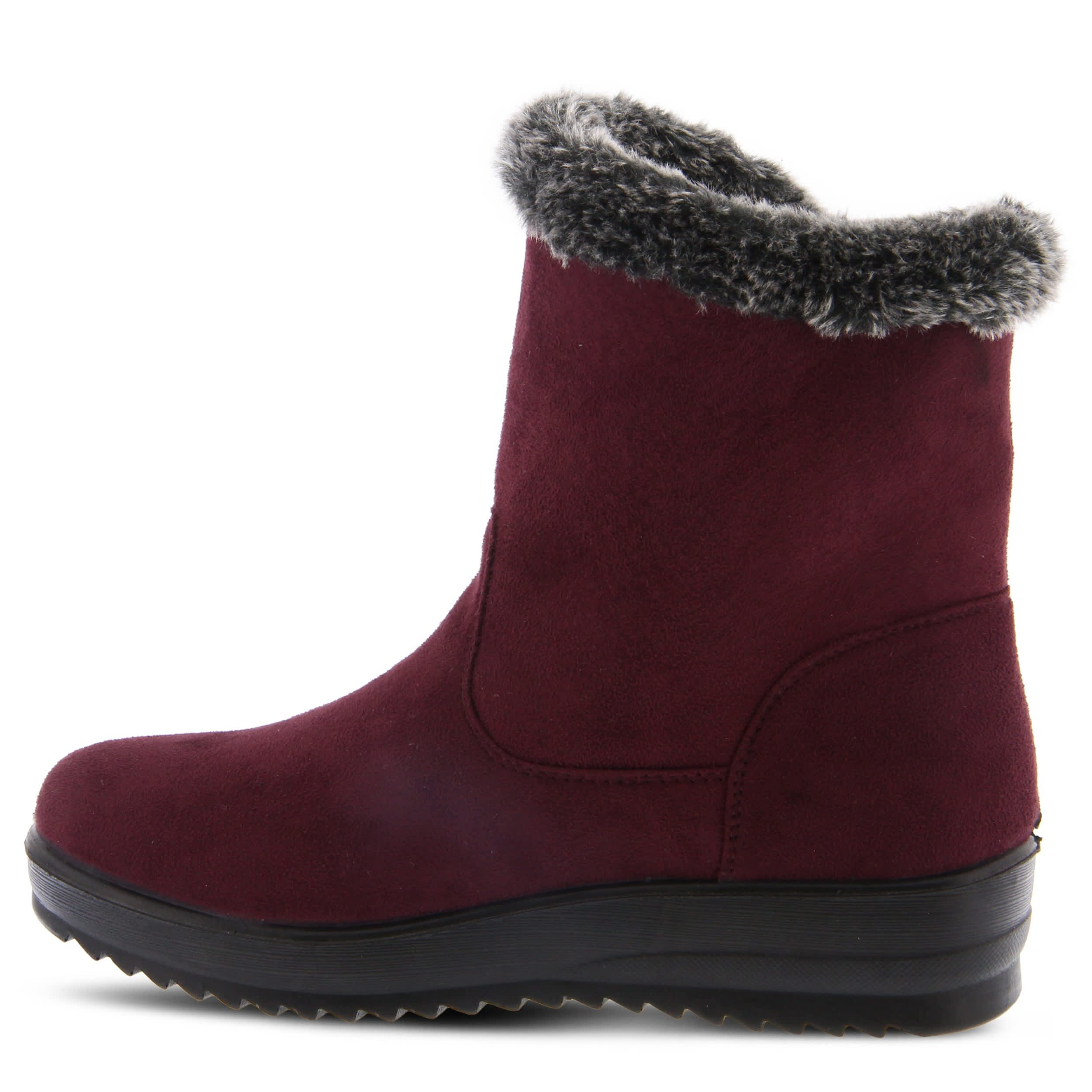 Flexus-WOMENS ISTRA WEATHER BOOT-BURGUNDY & BURGUNDY