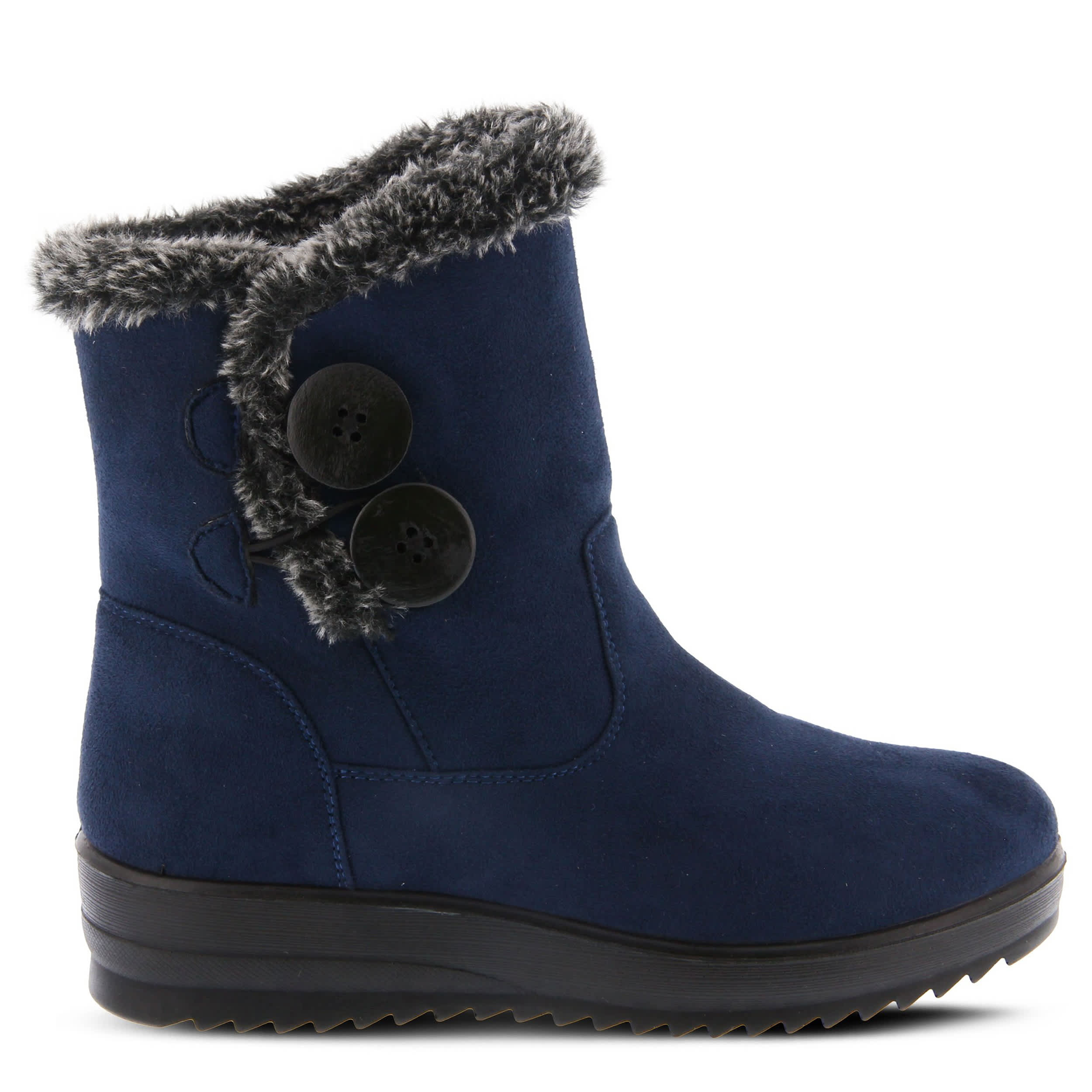 Flexus-WOMENS ISTRA WEATHER BOOT-NAVY & NAVY