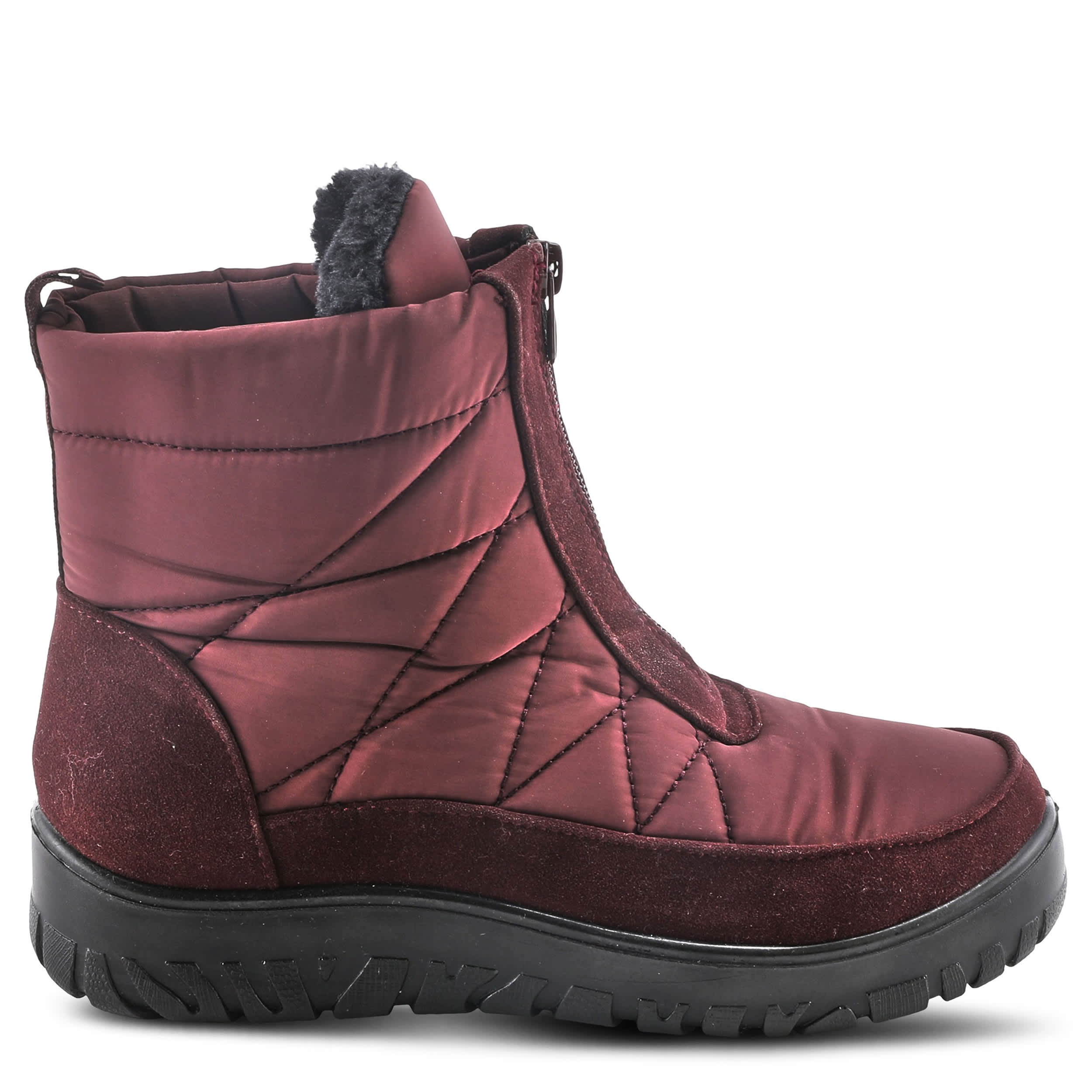 Flexus-WOMENS LAKEEFFECT WEATHER BOOT-BURGUNDY & 