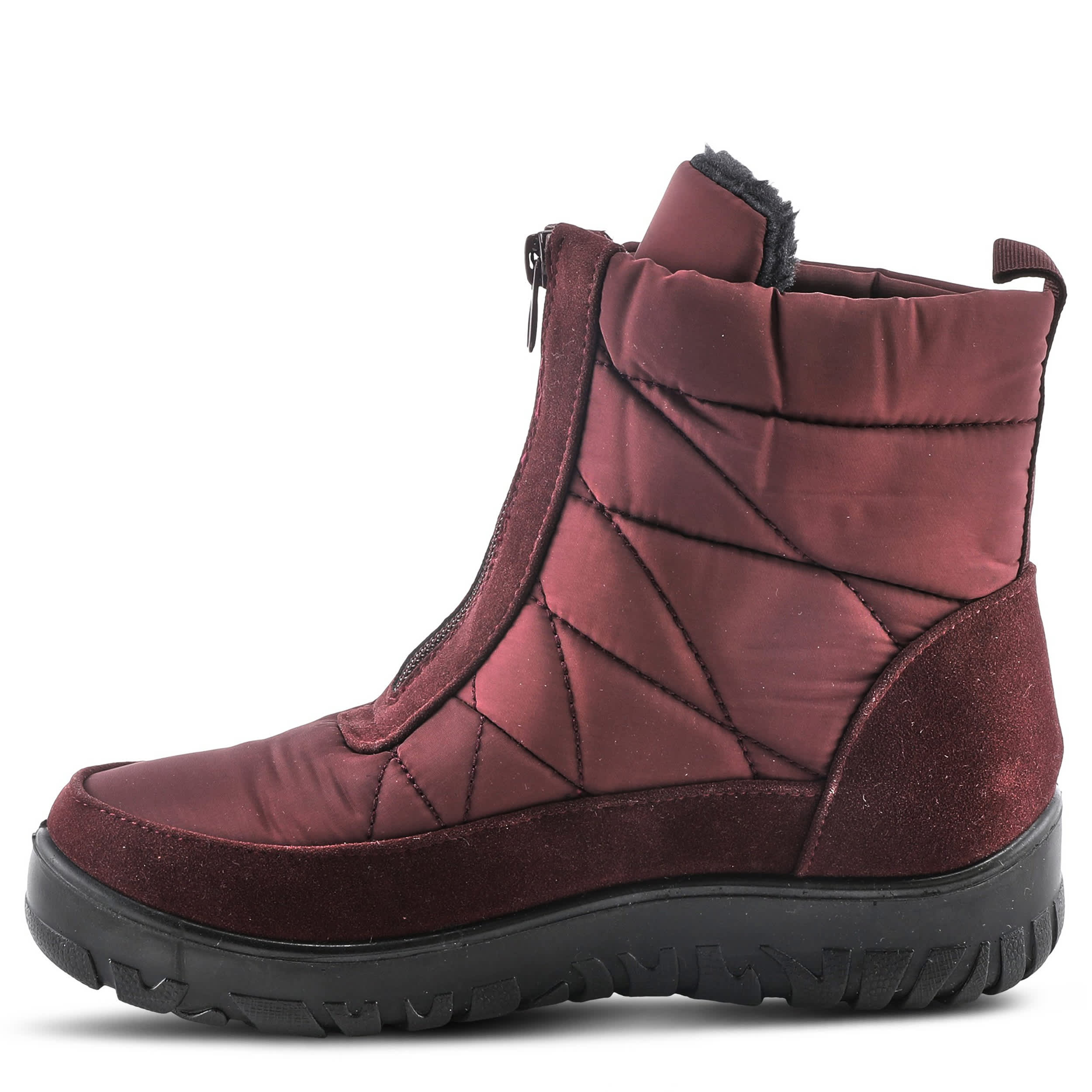 Flexus-WOMENS LAKEEFFECT WEATHER BOOT-BURGUNDY & 
