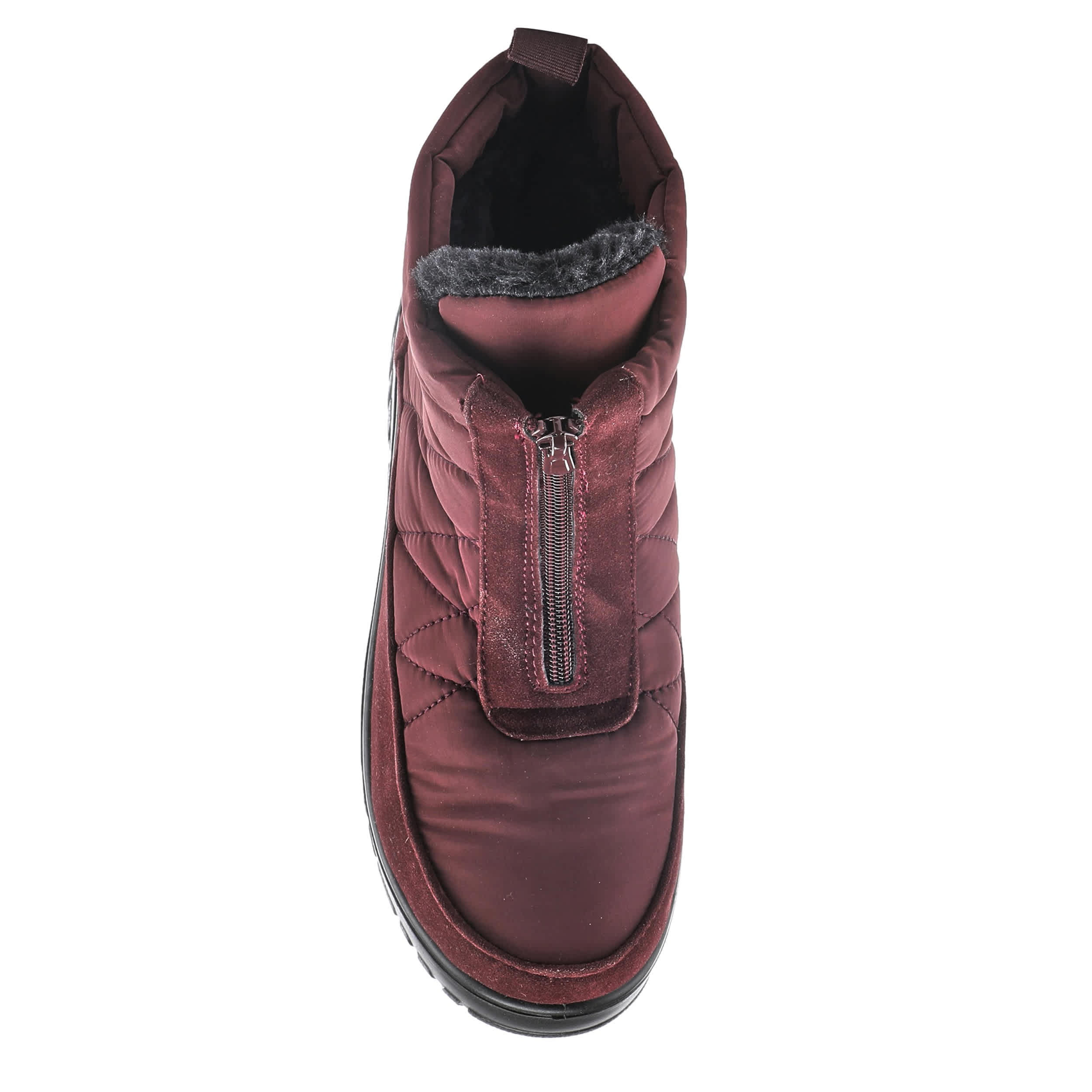 Flexus-WOMENS LAKEEFFECT WEATHER BOOT-BURGUNDY & 