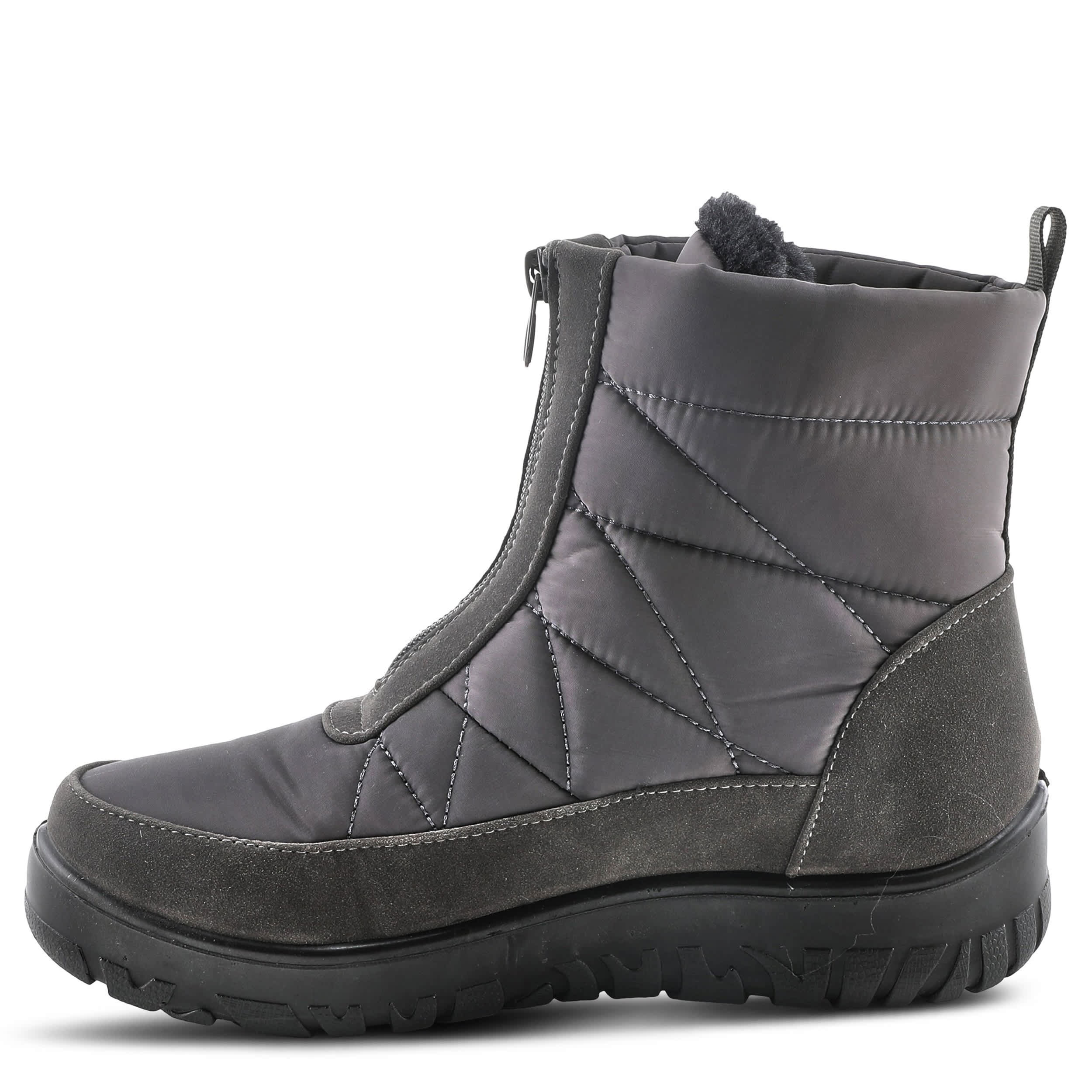 Flexus-WOMENS LAKEEFFECT WEATHER BOOT-GREY & 
