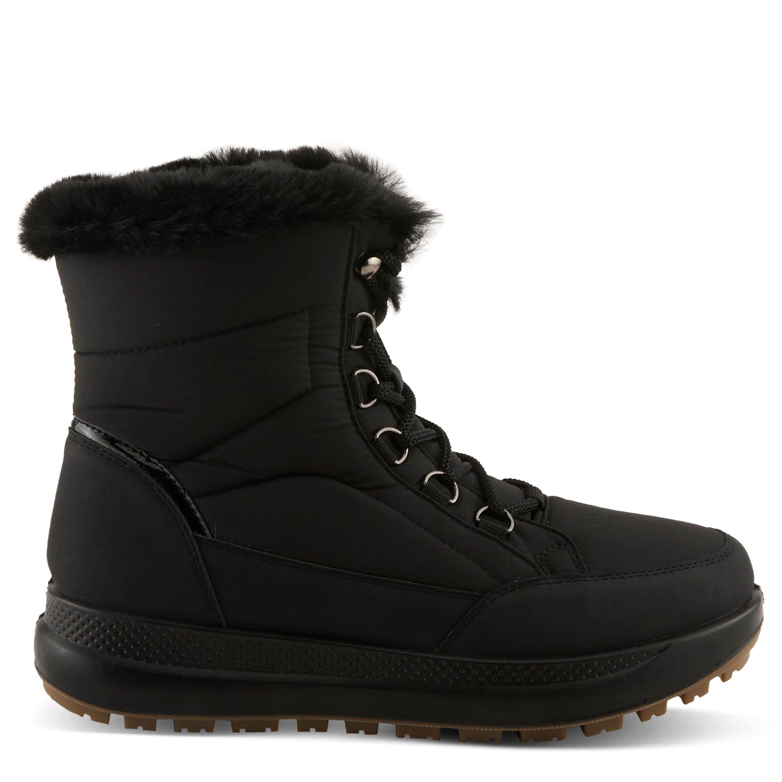 Flexus-WOMENS LAROUI WEATHER BOOT-BLACK & 